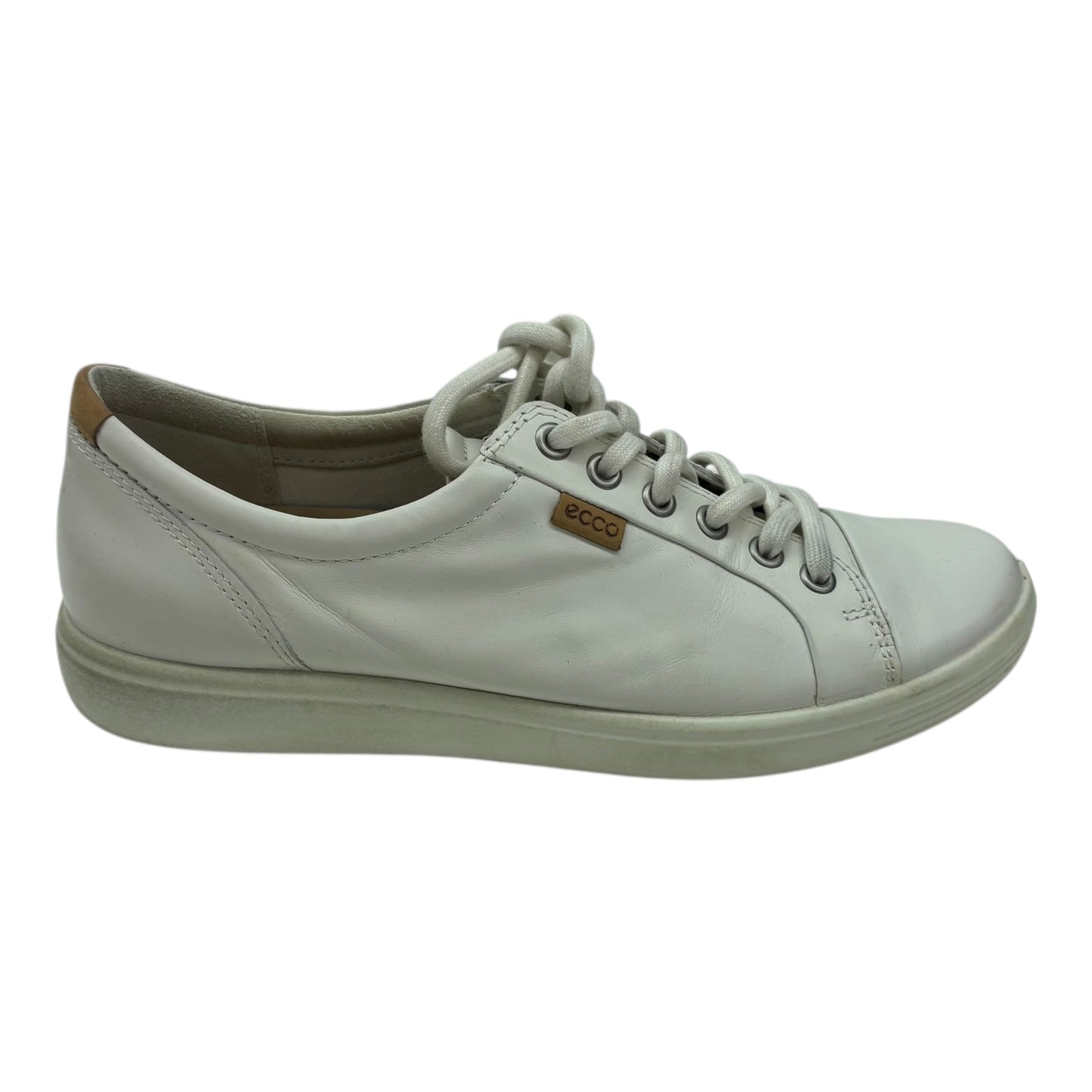 Shoes Sneakers By Ecco In Cream, Size:8