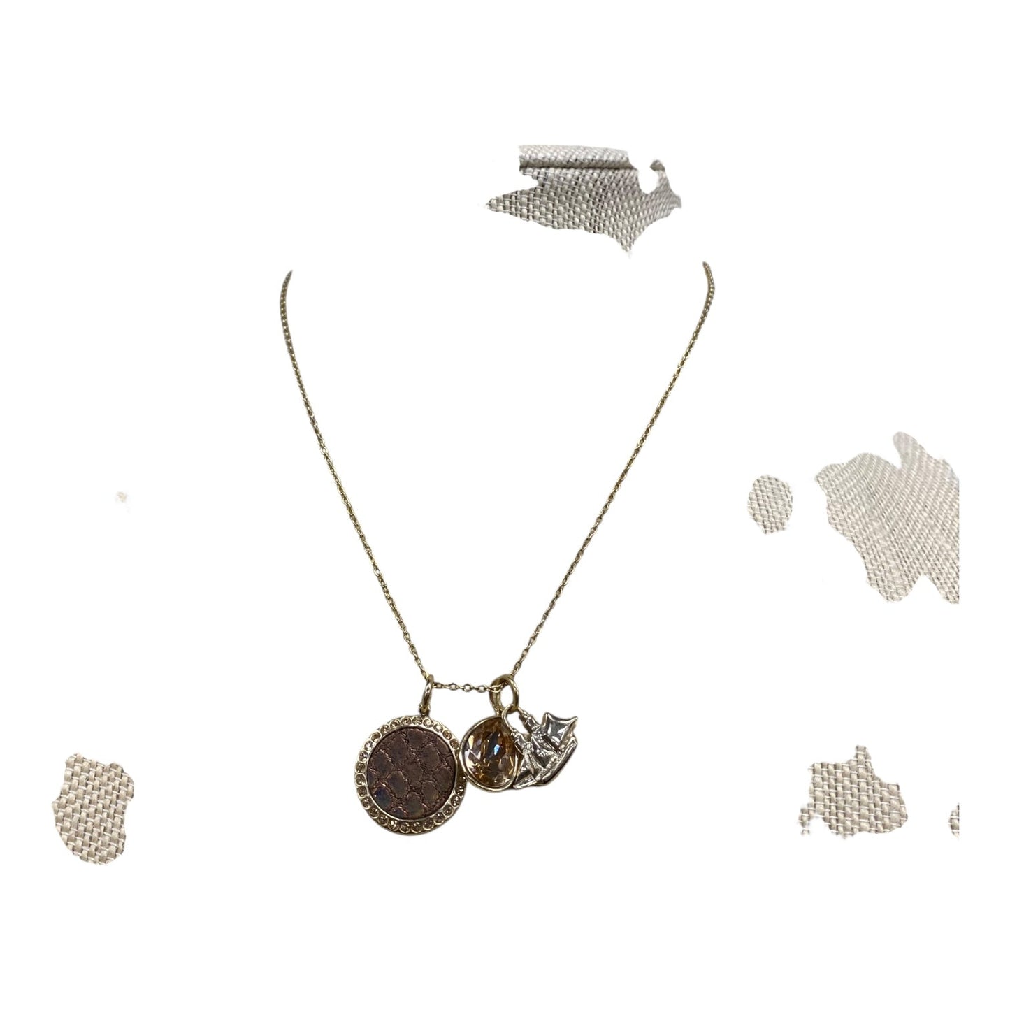 Necklace Designer By Brahmin In Gold