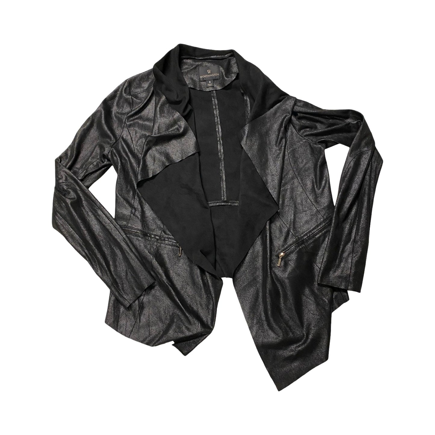 Blazer By Worthington In Black, Size:S
