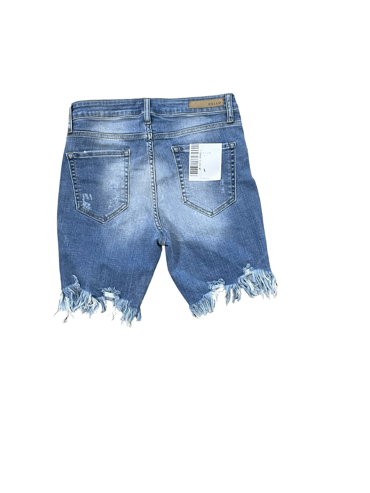 Shorts By Cello In Blue Denim, Size:12