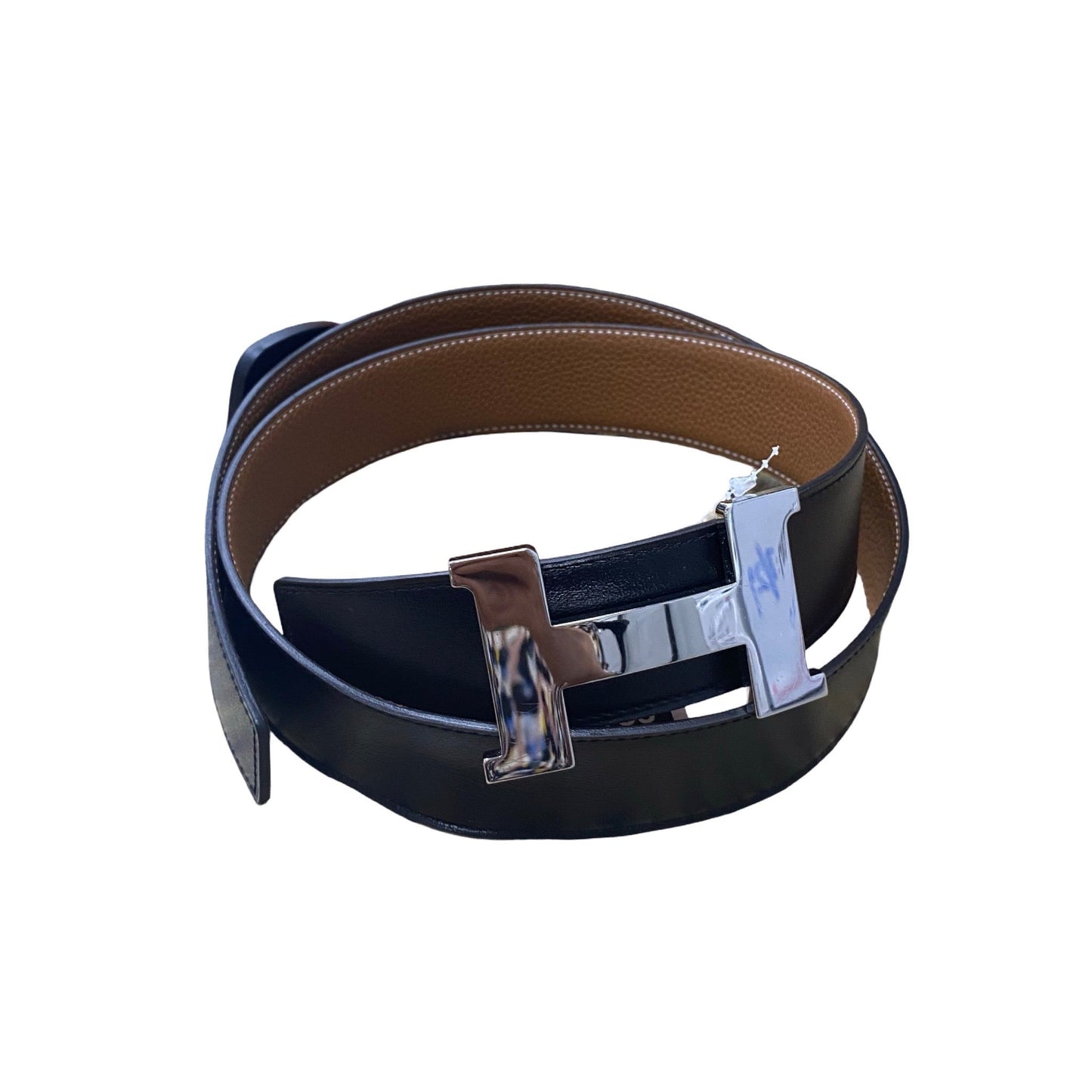 Belt Luxury Designer By Hermes In Black - 90 D FM 300 (M/L)