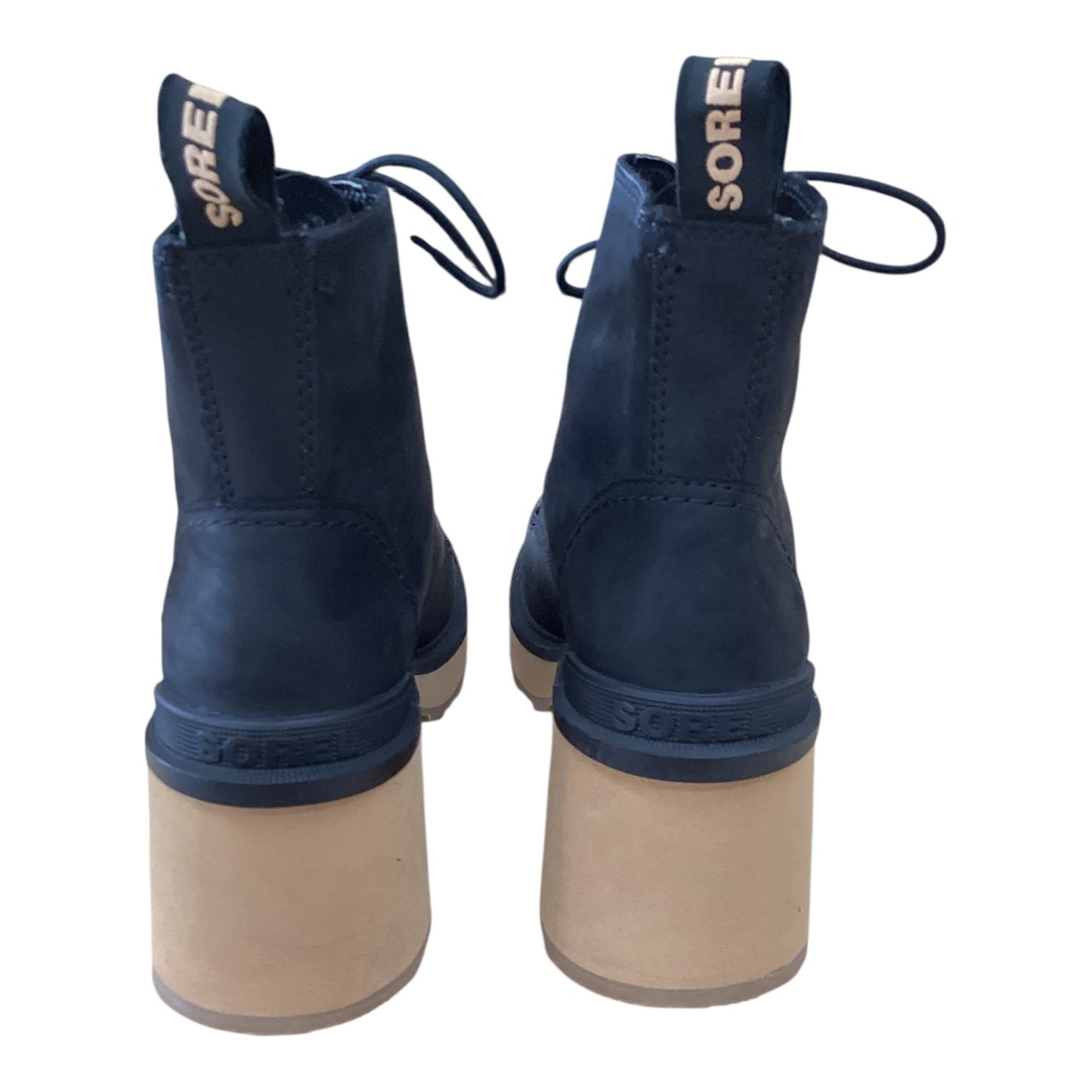 Boots Ankle Heels By Sorel In Black, Size:7.5