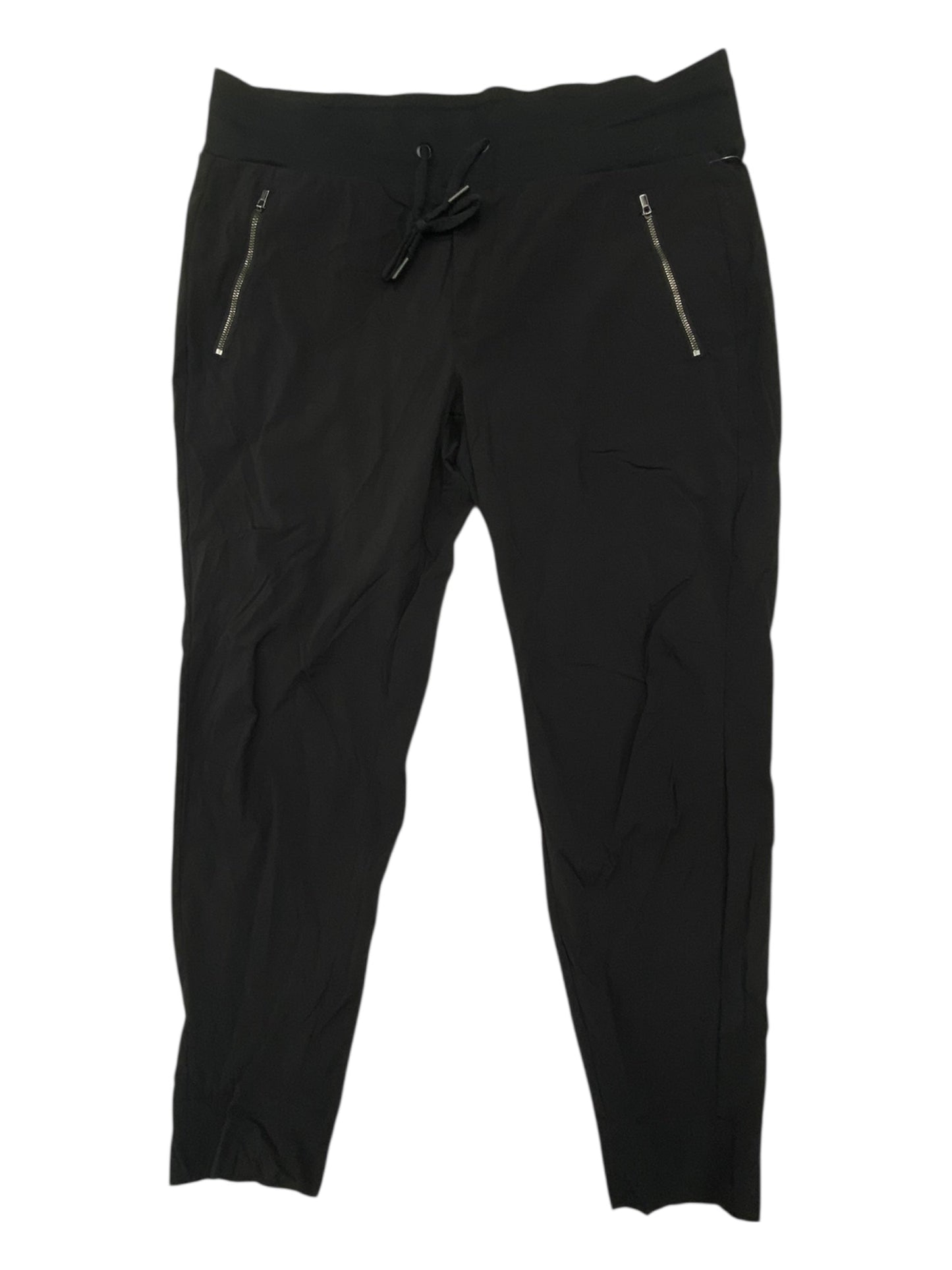 Athletic Pants By Athleta In Black Denim, Size:16