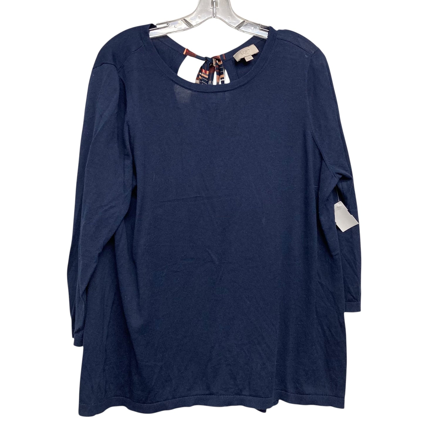 Top Ls By Loft In Navy, Size:Xl