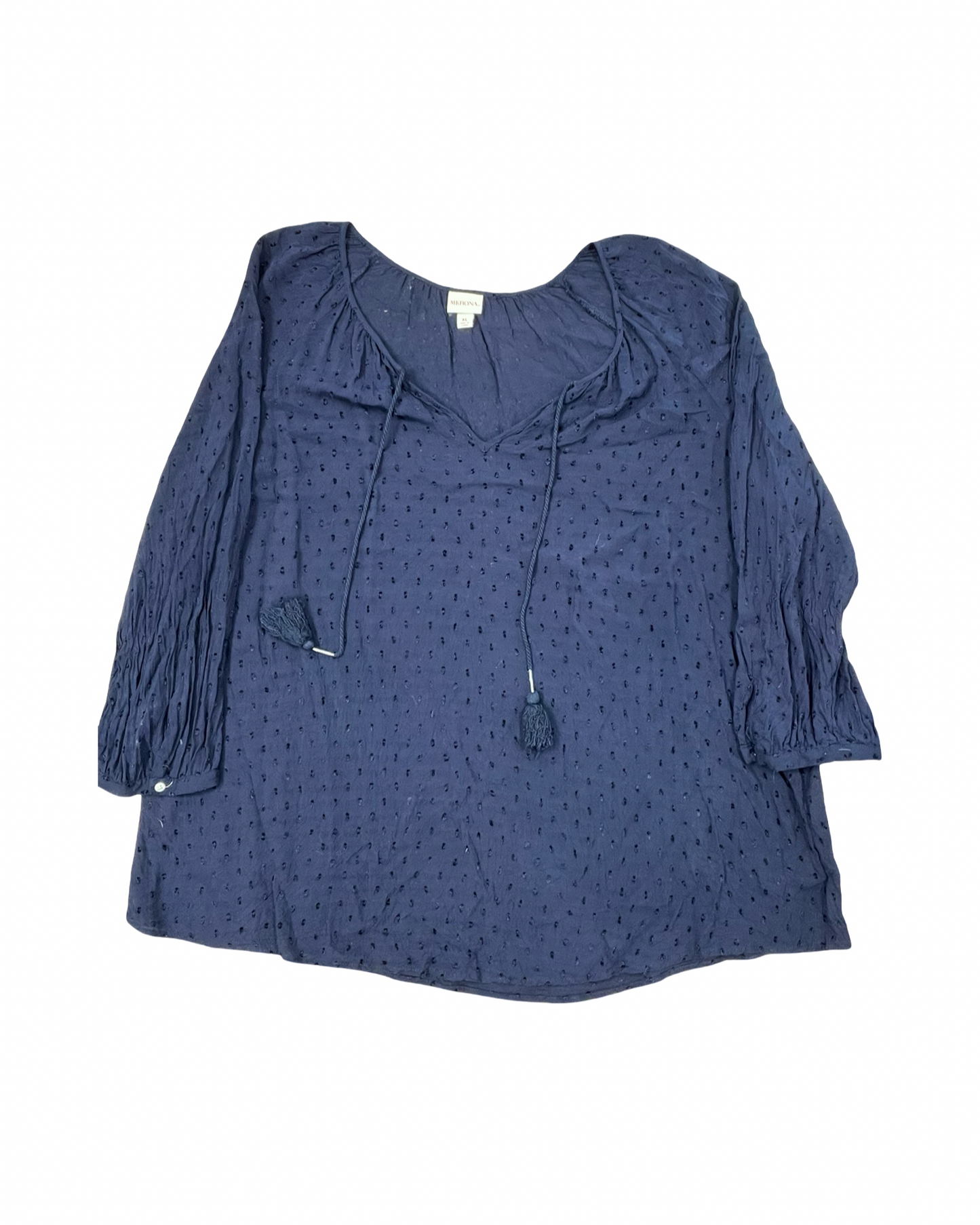Top Ls By Merona In Blue, Size:Xl