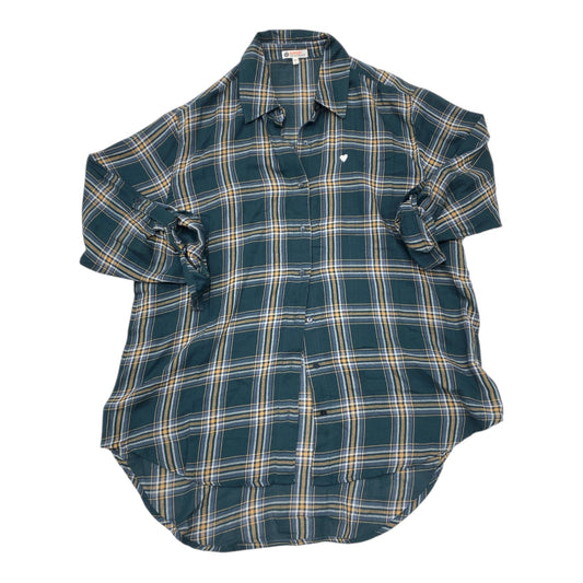 Top Ls By Sundry In Plaid Pattern, Size:2