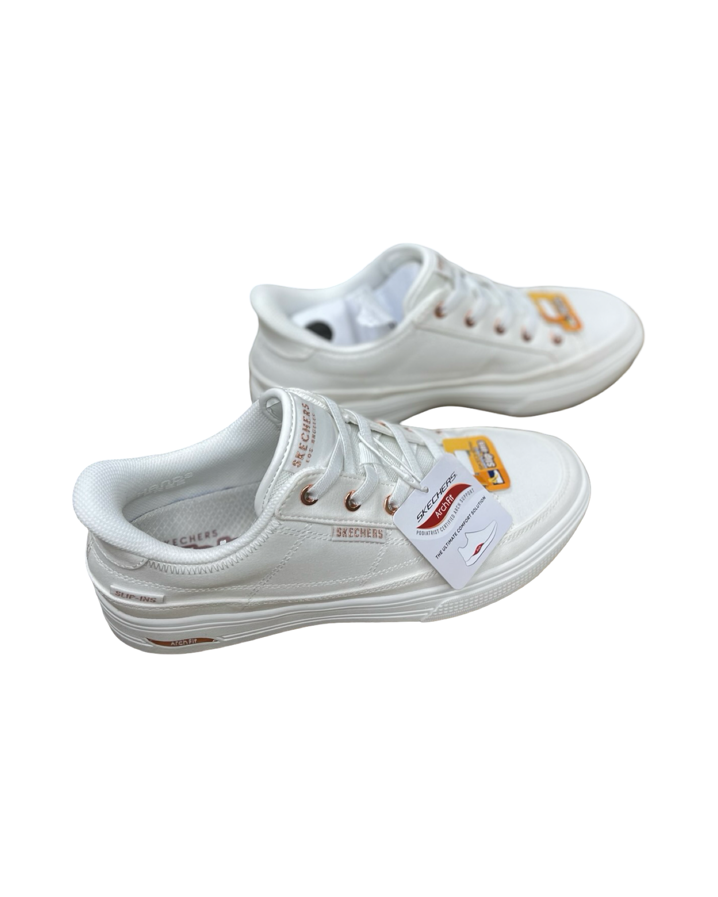 Shoes Sneakers By Skechers In White, Size:8