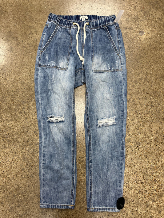 Jeans Straight By Easel In Blue Denim, Size:S