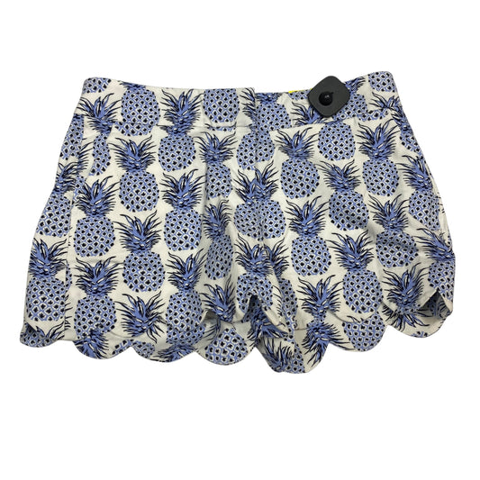 Shorts By Crown And Ivy In Blue & White, Size:4
