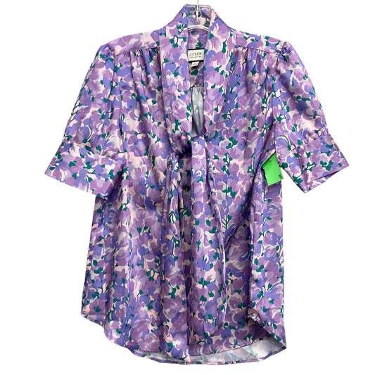 Top Ss By J. Crew In Purple, Size:Xs