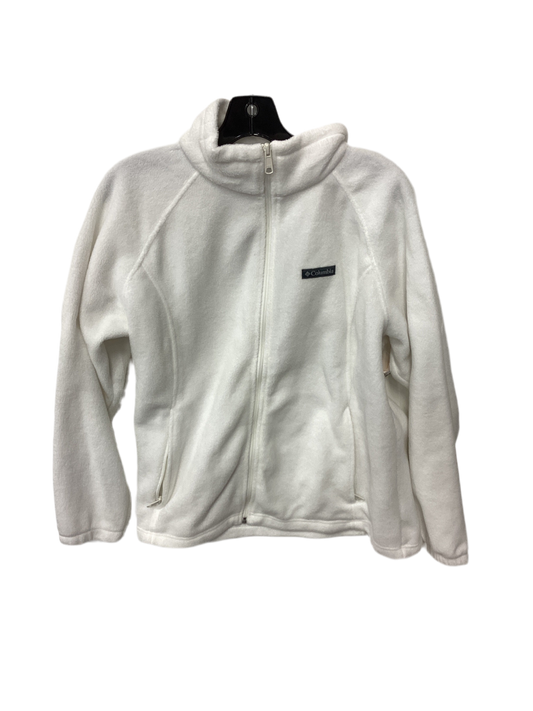 Athletic Jacket By Columbia In White, Size:2X