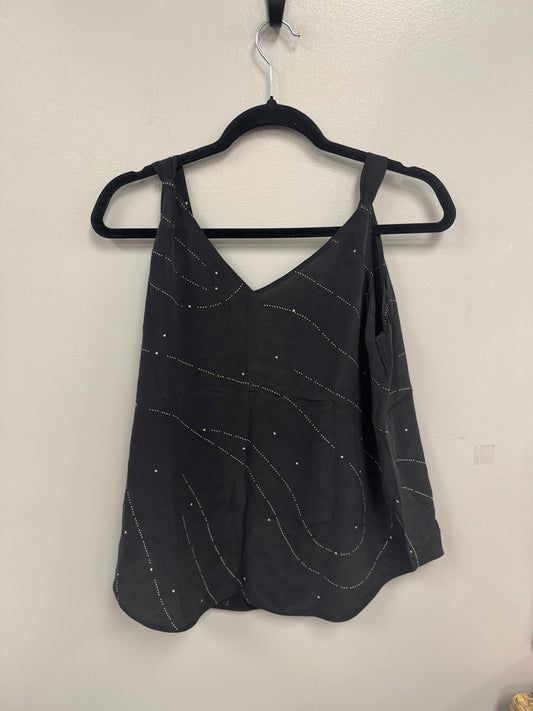 Top Sleeveless By Equipment In Black, Size: Xl
