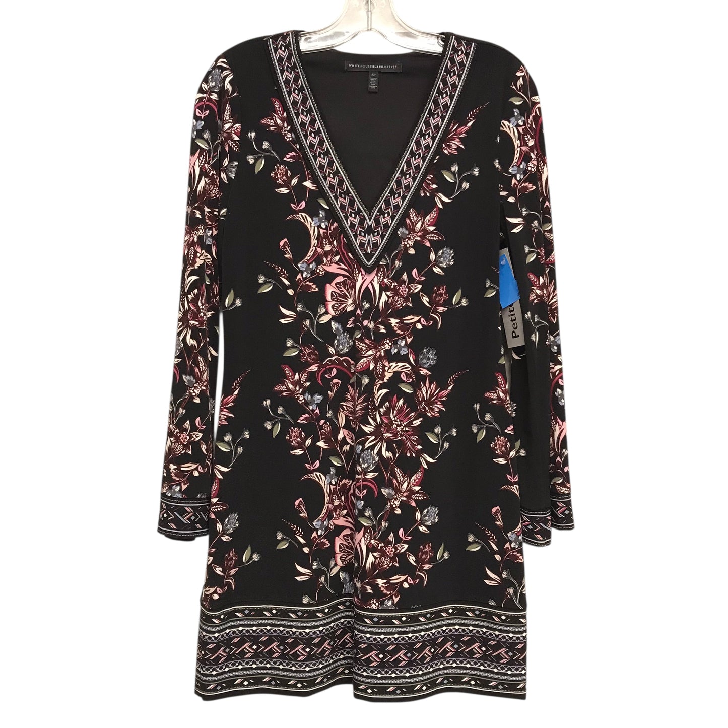 Dress Casual Short By White House Black Market In Black & Cream, Size:Sp