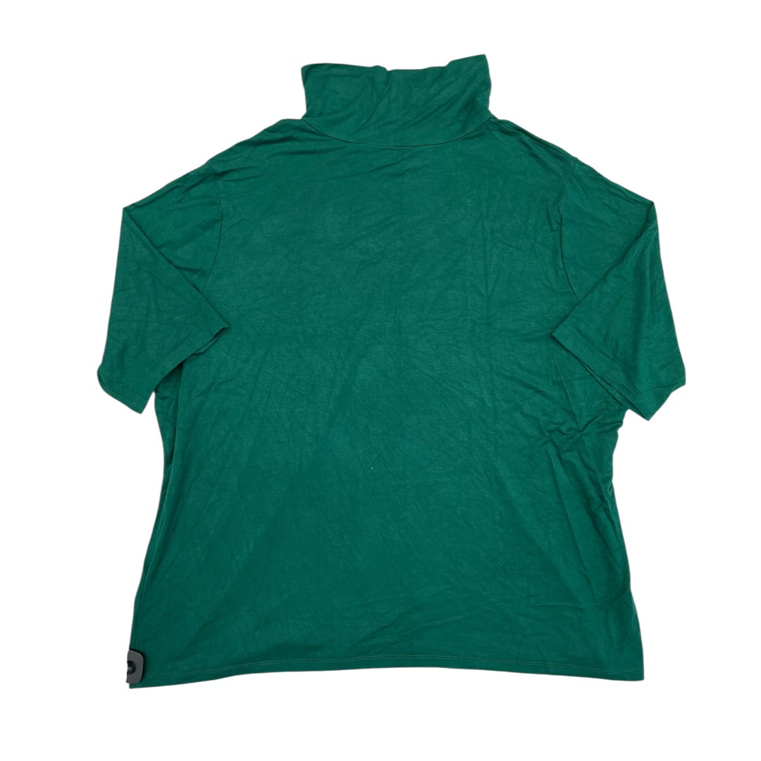 Top Ss By Lauren By Ralph Lauren In Green, Size:3X