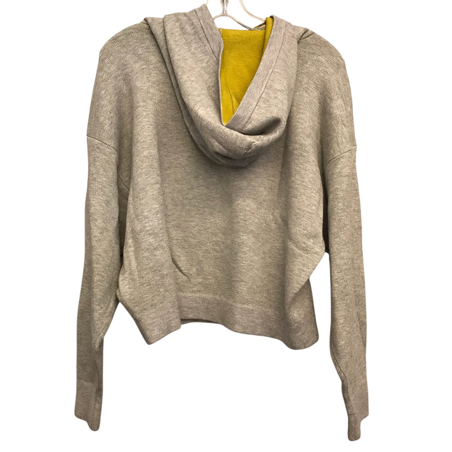 Sweatshirt Hoodie By Maeve In Grey, Size:M