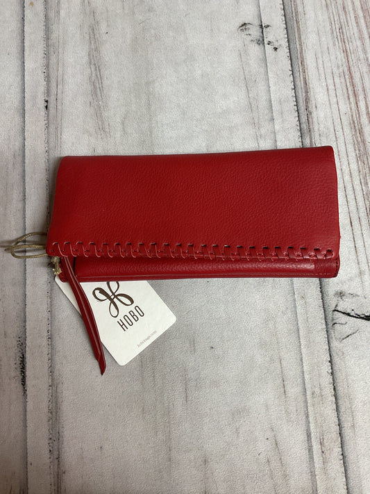 Wallet Leather By Hobo Intl In Red, Size:Large