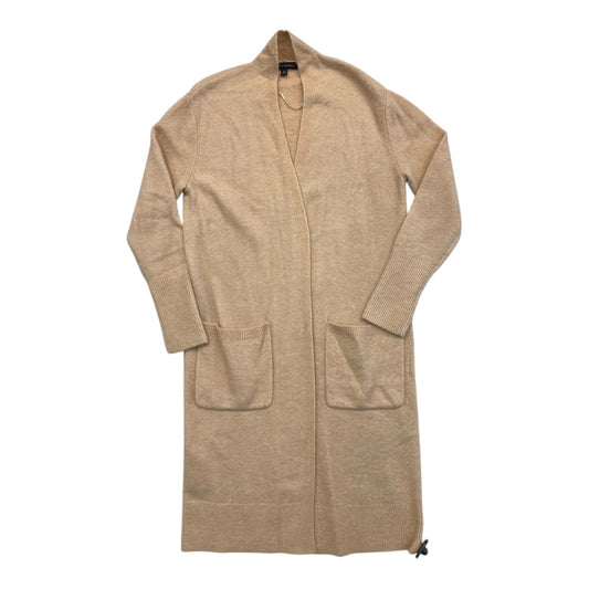Sweater Cardigan By Banana Republic In Tan, Size:Xs
