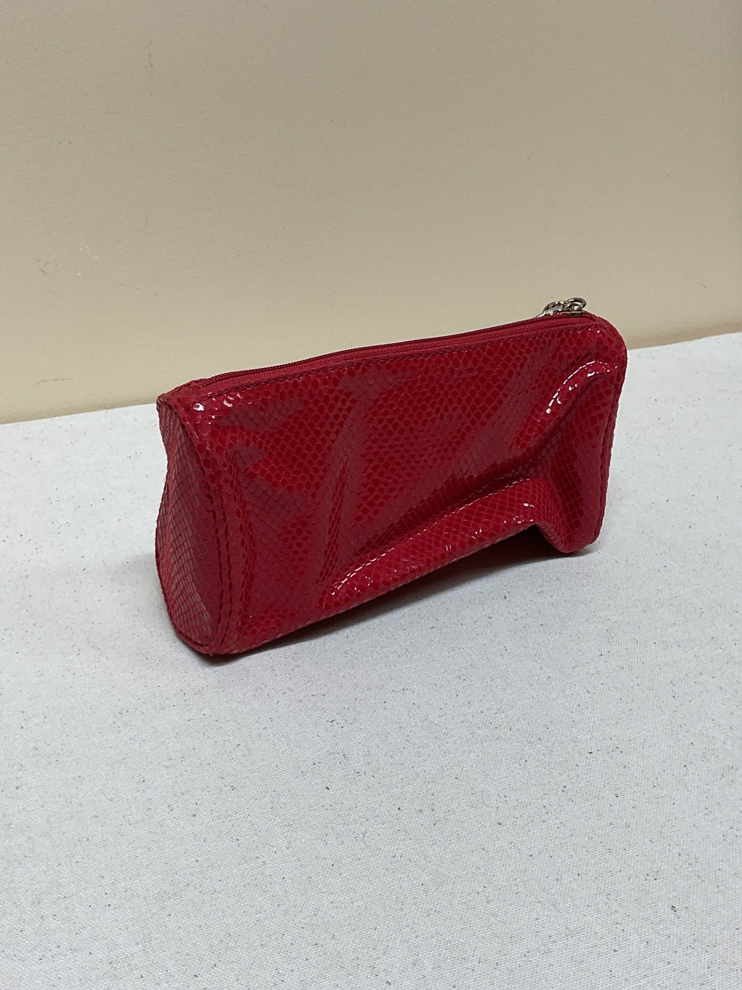 Makeup Bag By Michael By Michael Kors In Red, Size:Small