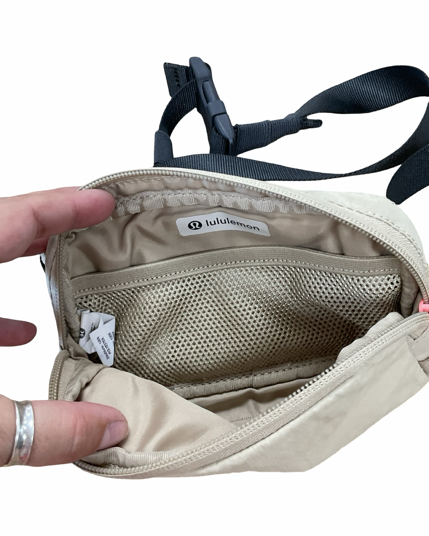 Belt Bag By Lululemon In Cream, Size:Small