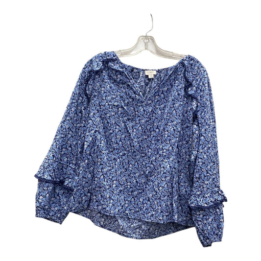 Top Ls By J. Crew In Blue, Size:Xs