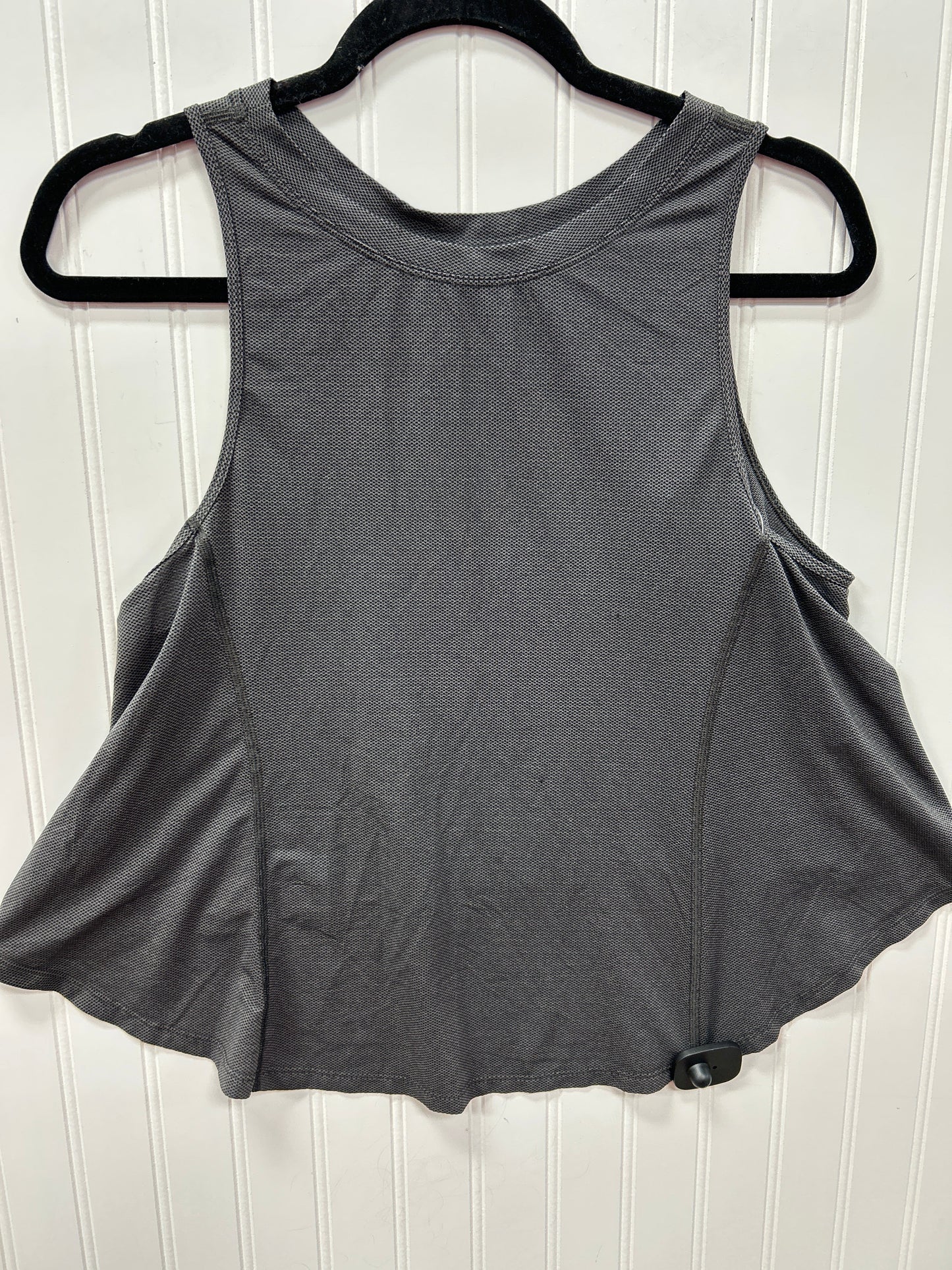 Athletic Tank Top By Lululemon In Grey, Size:M