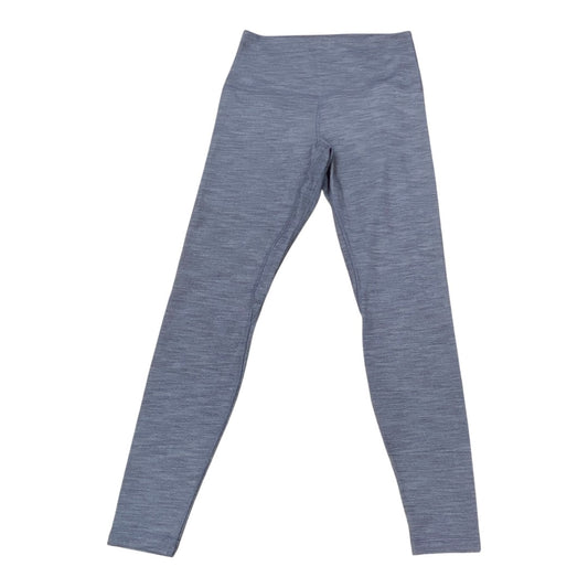 Athletic Leggings By Lululemon In Grey, Size:10