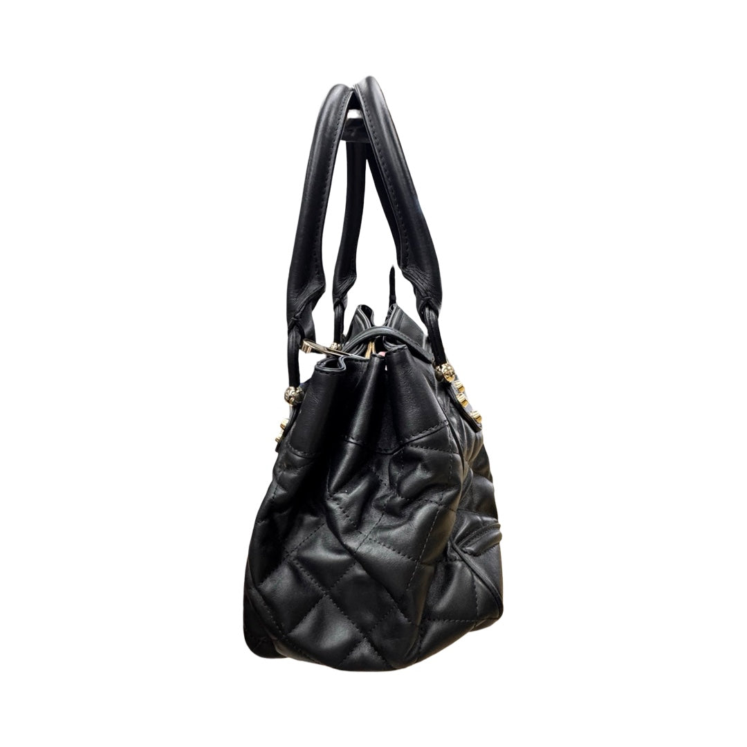 Handbag Luxury Designer By Burberry In Black, Size:Medium 14”Lx7.5”Hx6.5”W)