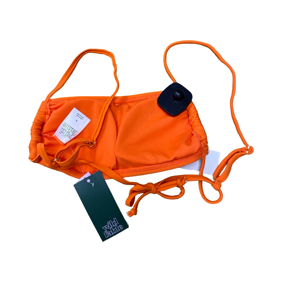 Swimsuit Top By Wild Fable In Orange, Size:S