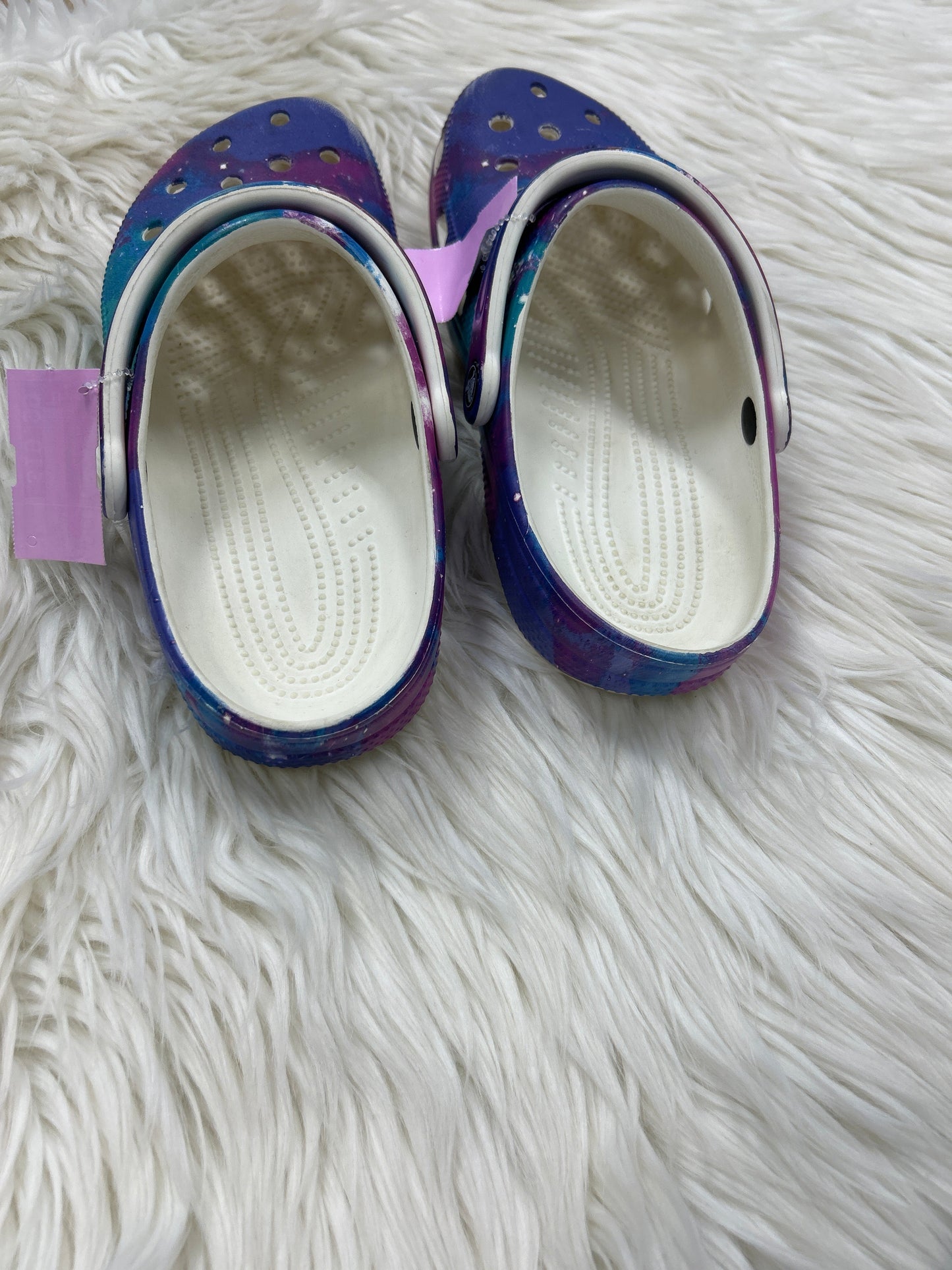 Shoes Flats By Crocs In Purple, Size:9