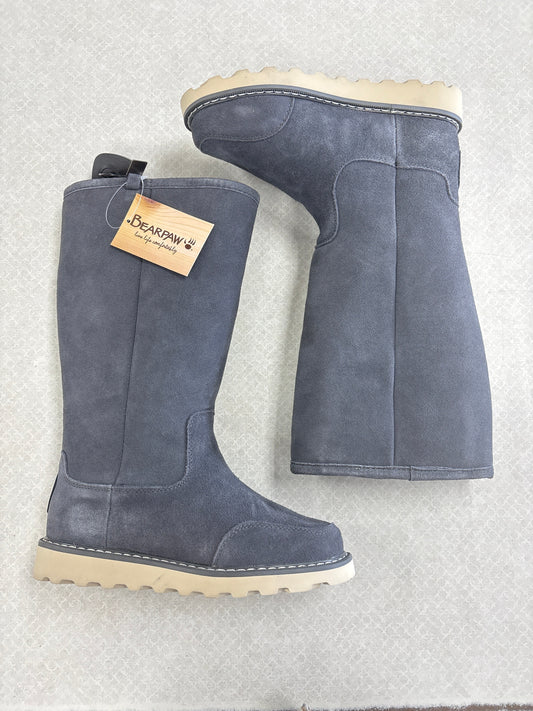 BOOTS KNEE FLATS by BEARPAW In BLUE, Size: 6