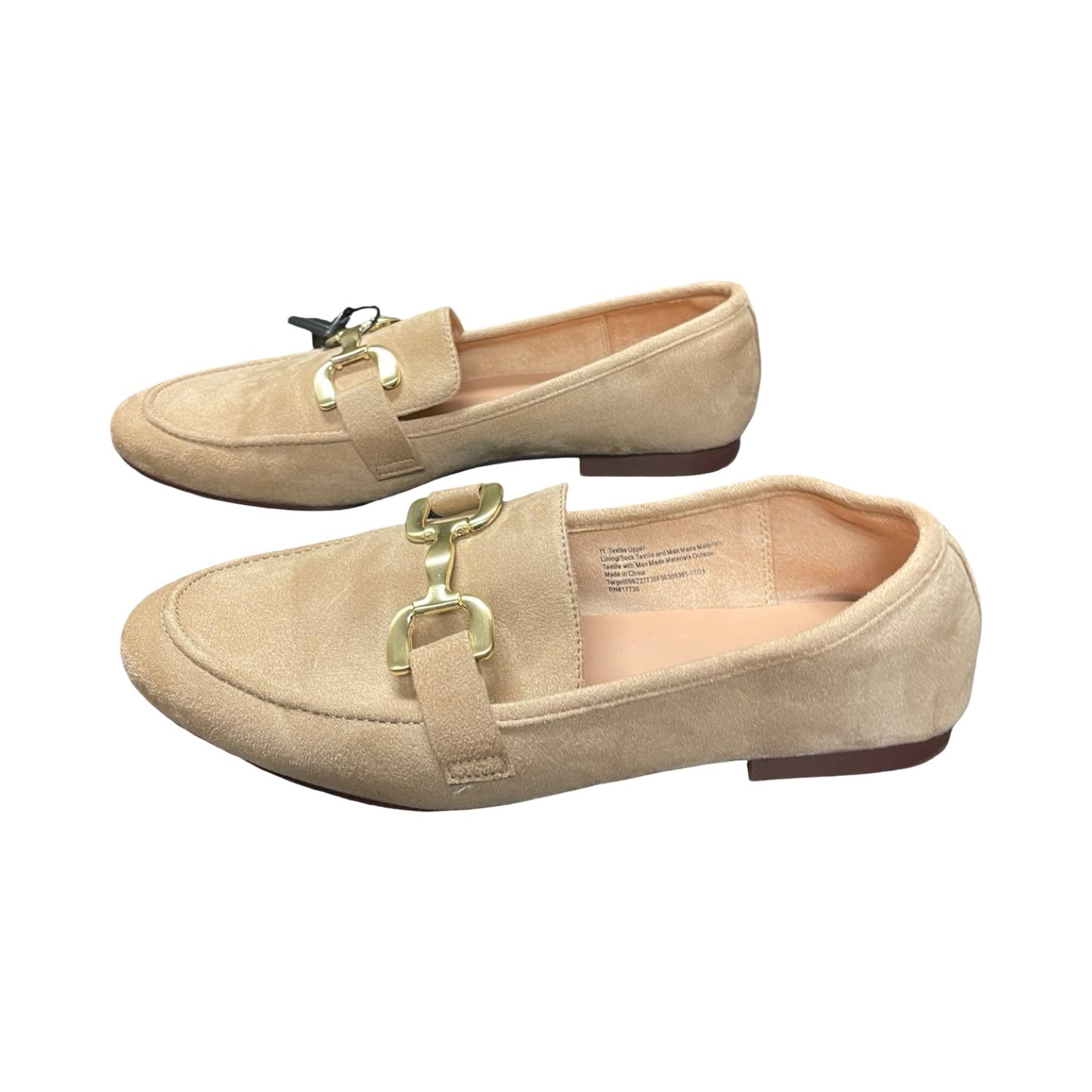 Shoes Flats By A New Day In Beige, Size:11