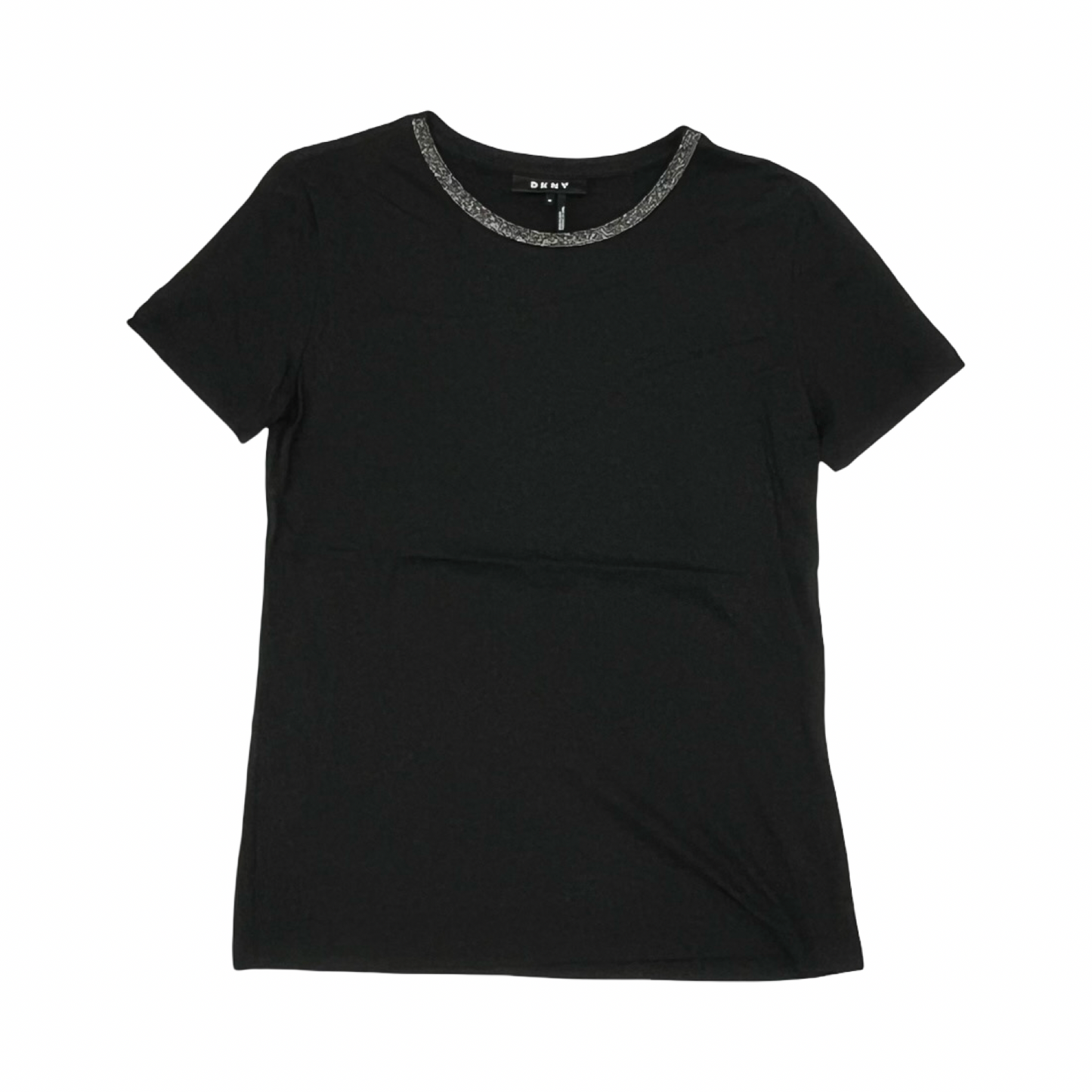 Top Ss By Dkny In Black, Size:Xs