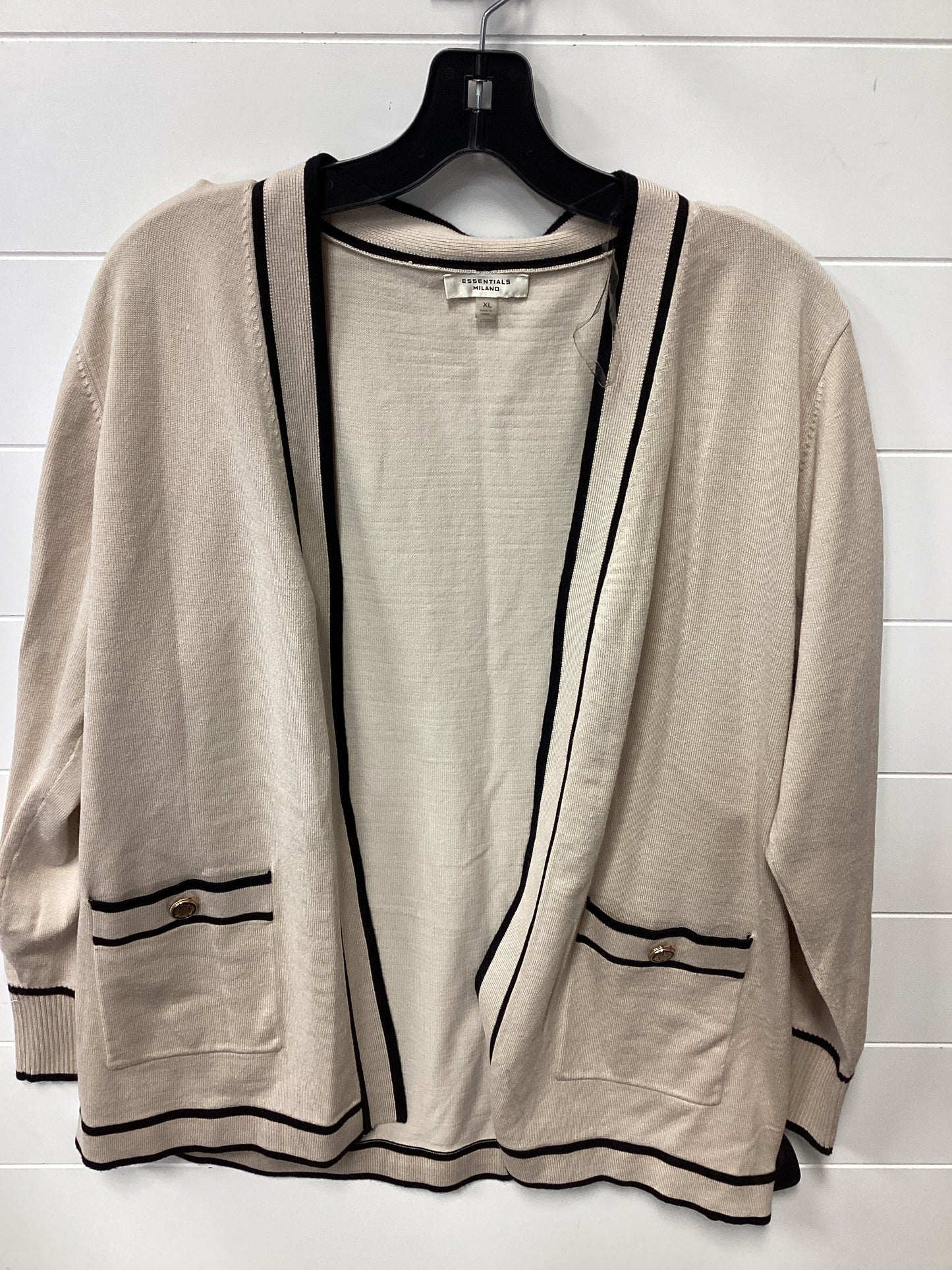 Top Ls By Milano In Cream, Size:Xl