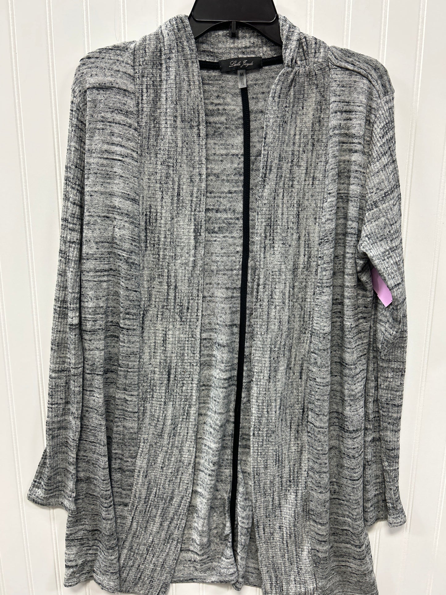 Cardigan By Clothes Mentor In Grey, Size:M
