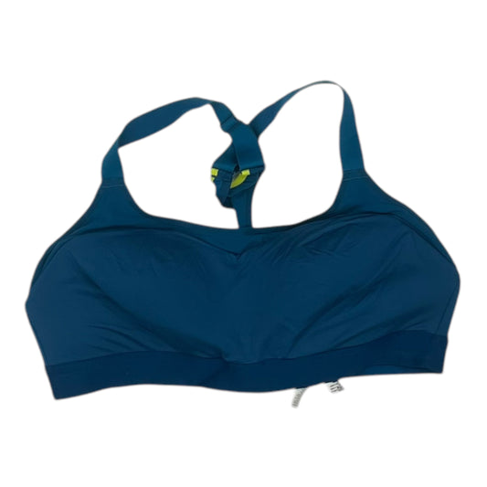 Athletic Bra By Brooks In Blue, Size:Xl
