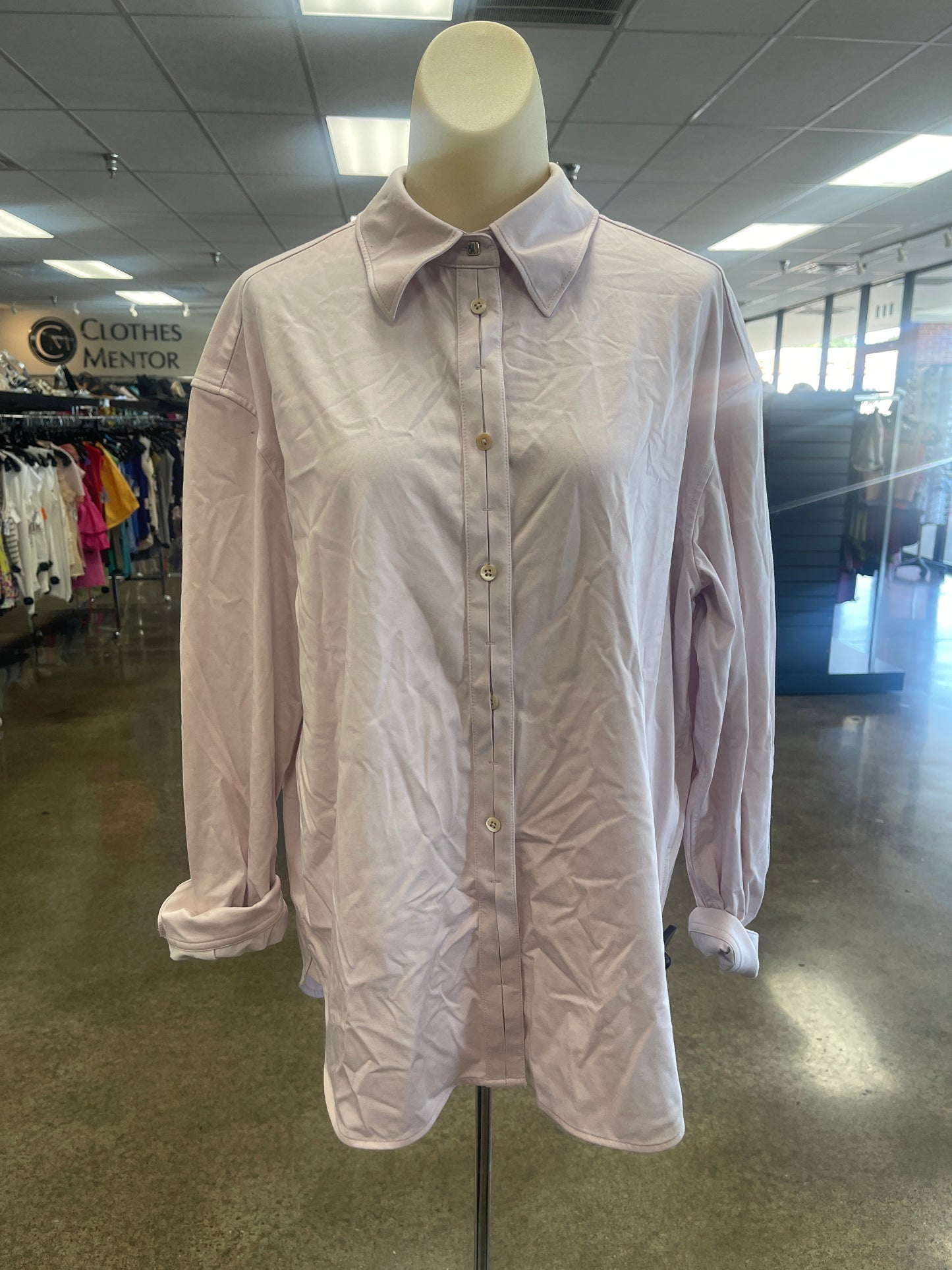 Top Ls By Clothes Mentor In Pink, Size:L