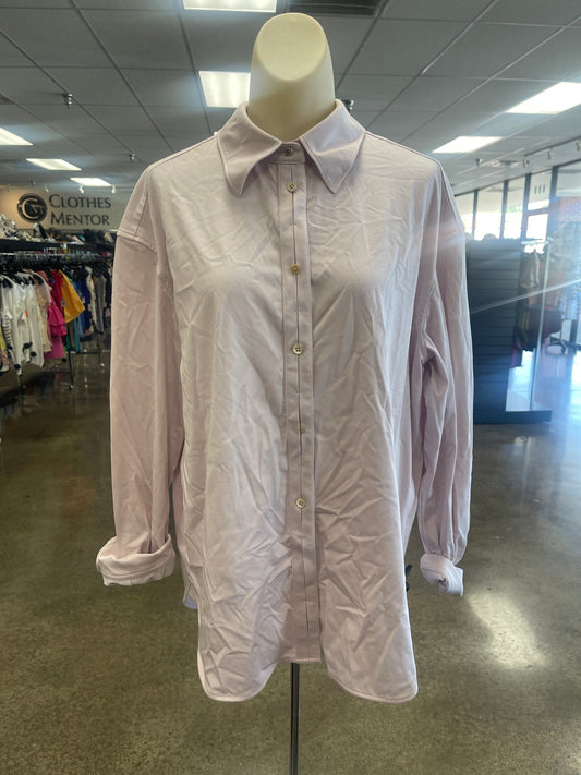 Top Ls By Clothes Mentor In Pink, Size:L