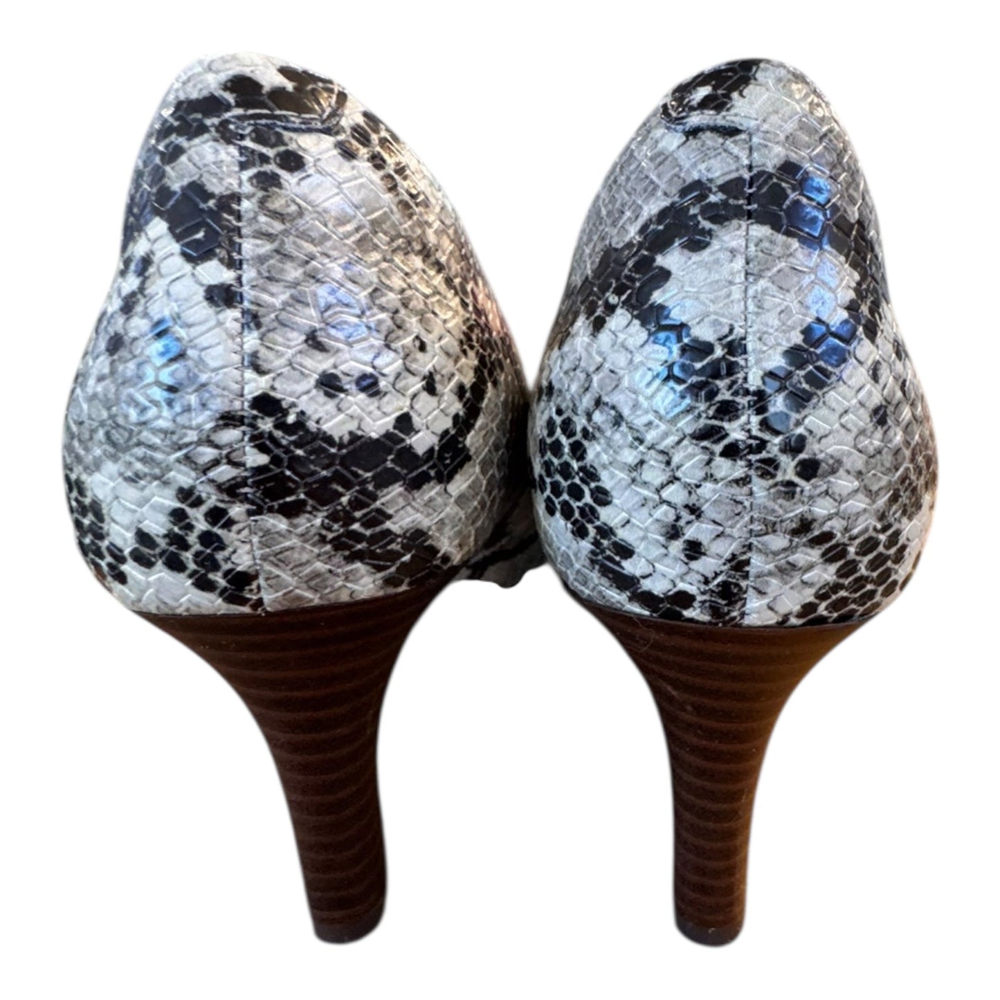 Shoes Heels Block By Clarks In Animal Print, Size:7.5