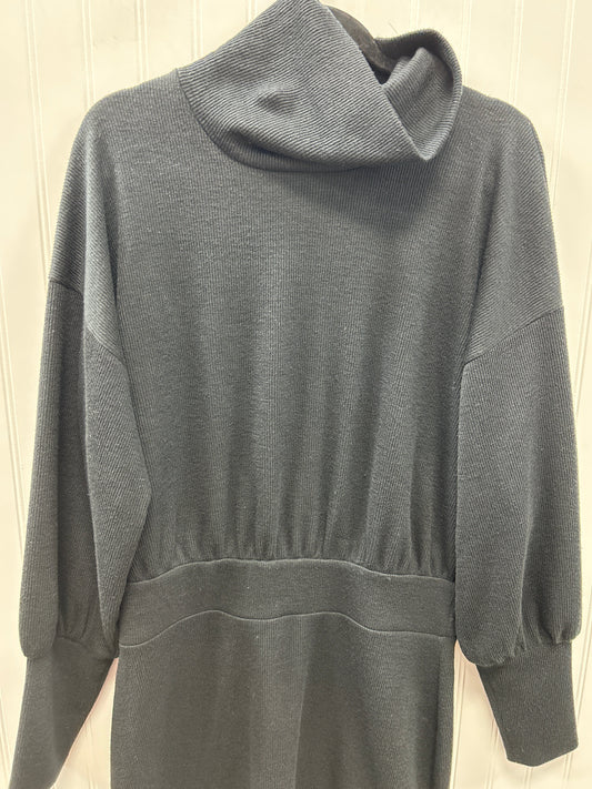 Dress Casual Midi By Peyton Jensen In Black, Size:L