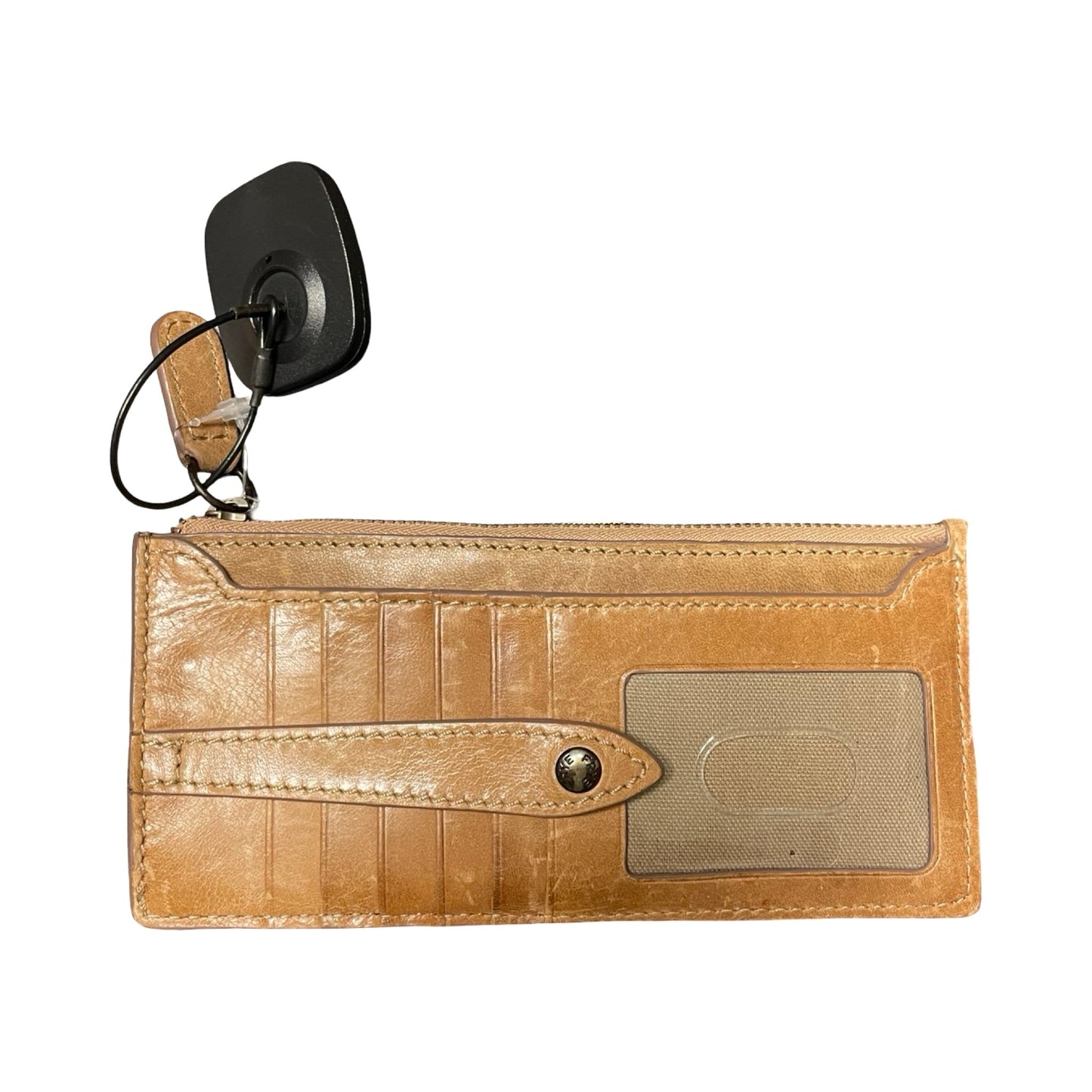 Wallet Leather By Frye In Brown, Size:Medium
