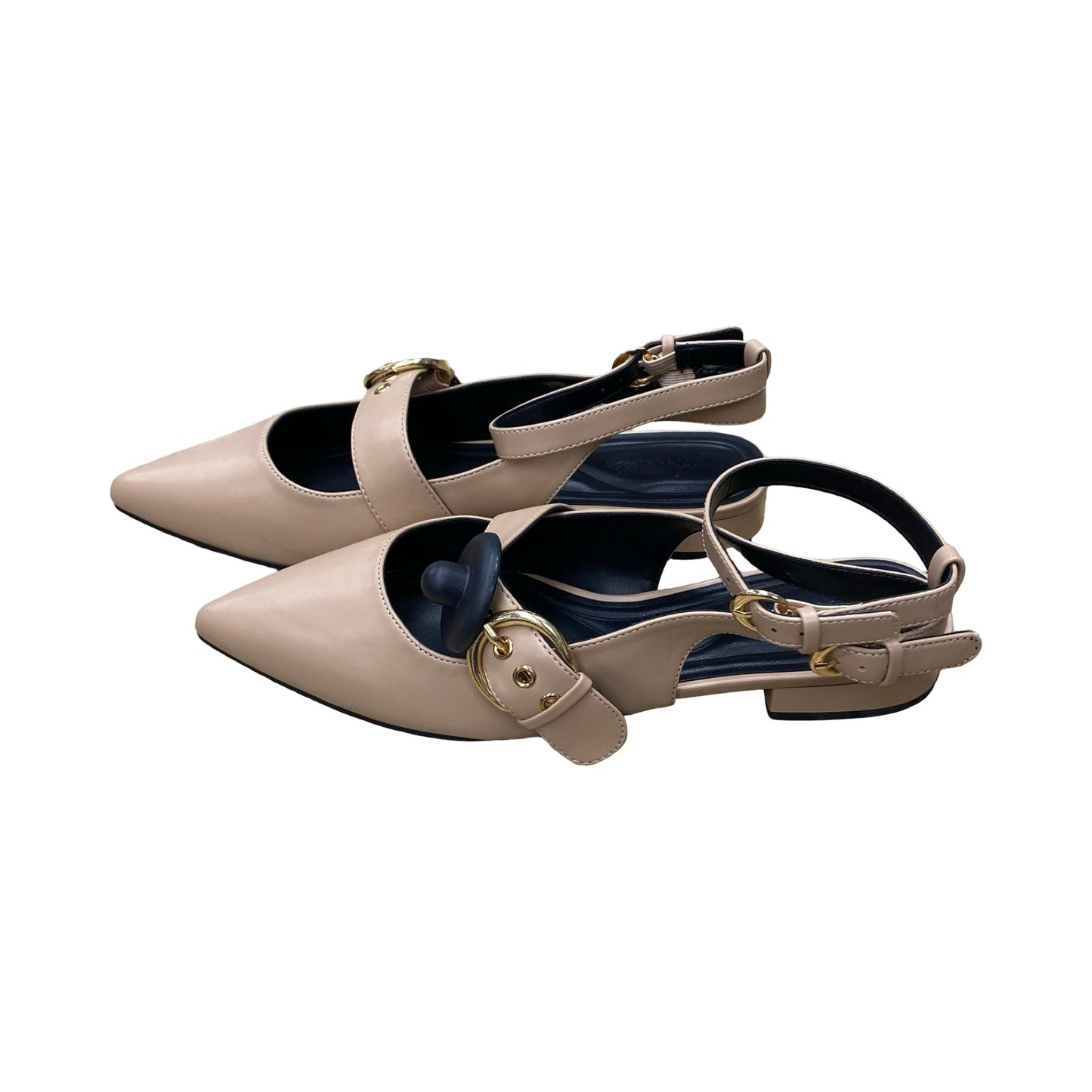 Shoes Flats By Cmc In Brown, Size:7.5
