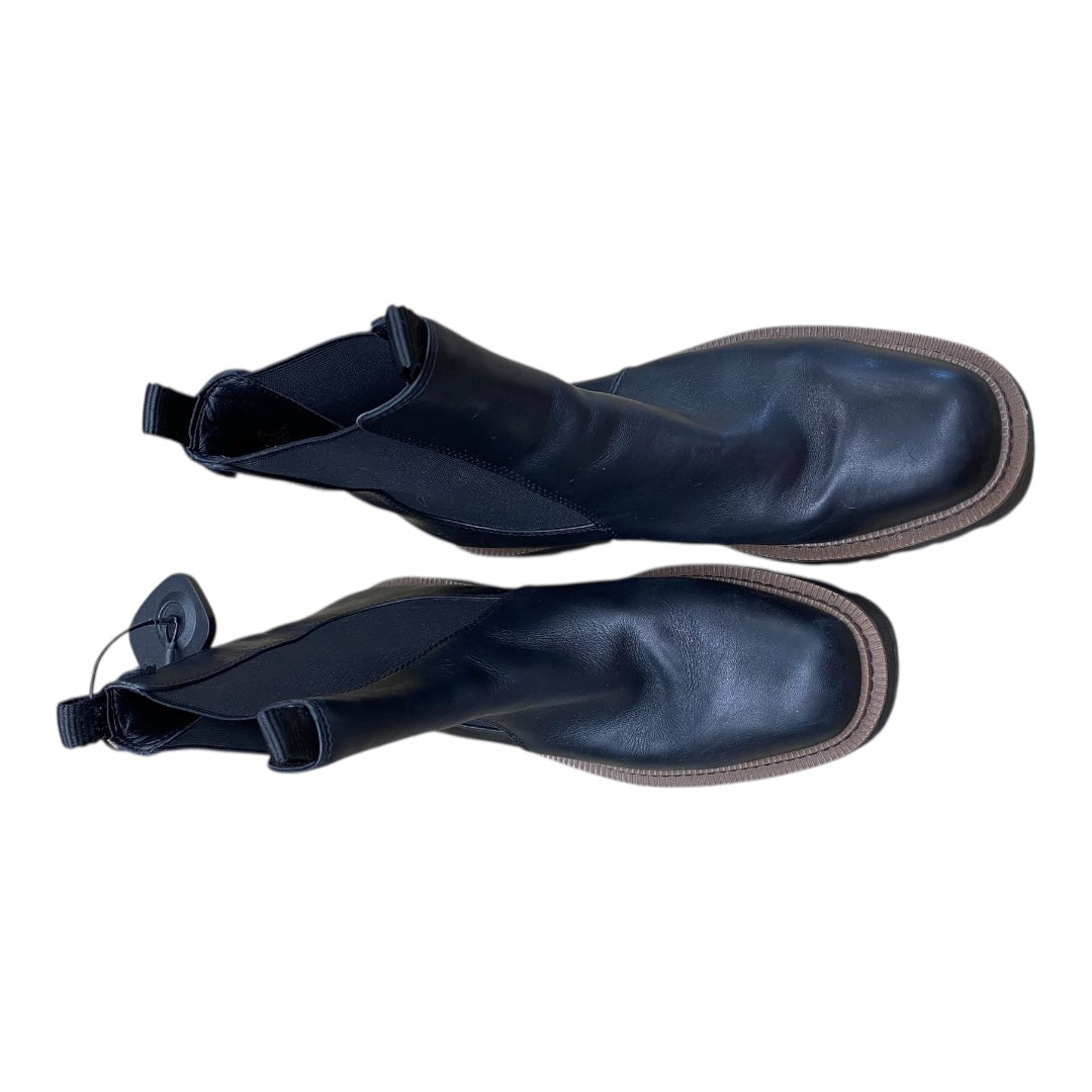 Boots Ankle Heels By Sam Edelman In Black, Size:8