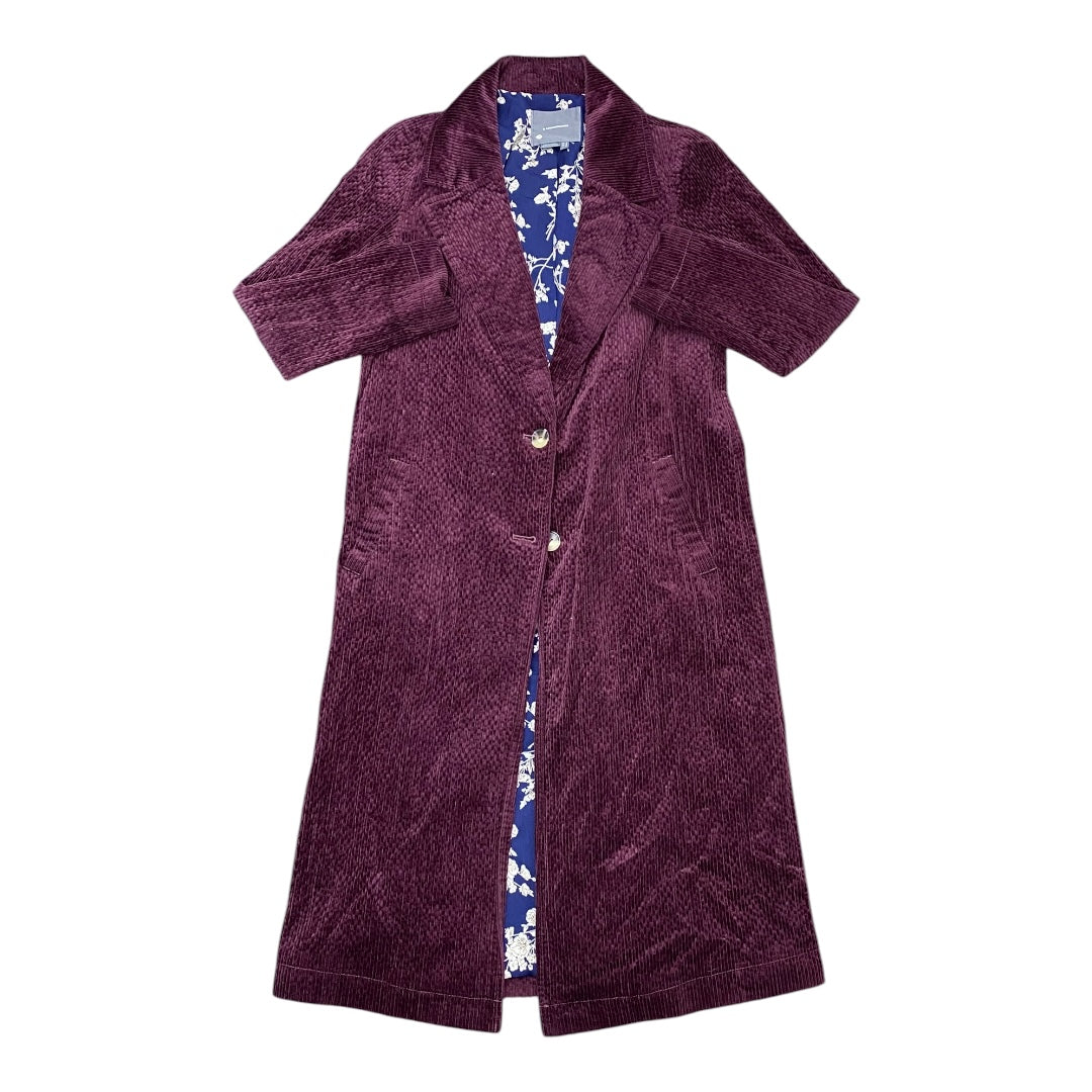 Jacket Other By Anthropologie In Purple, Size:0