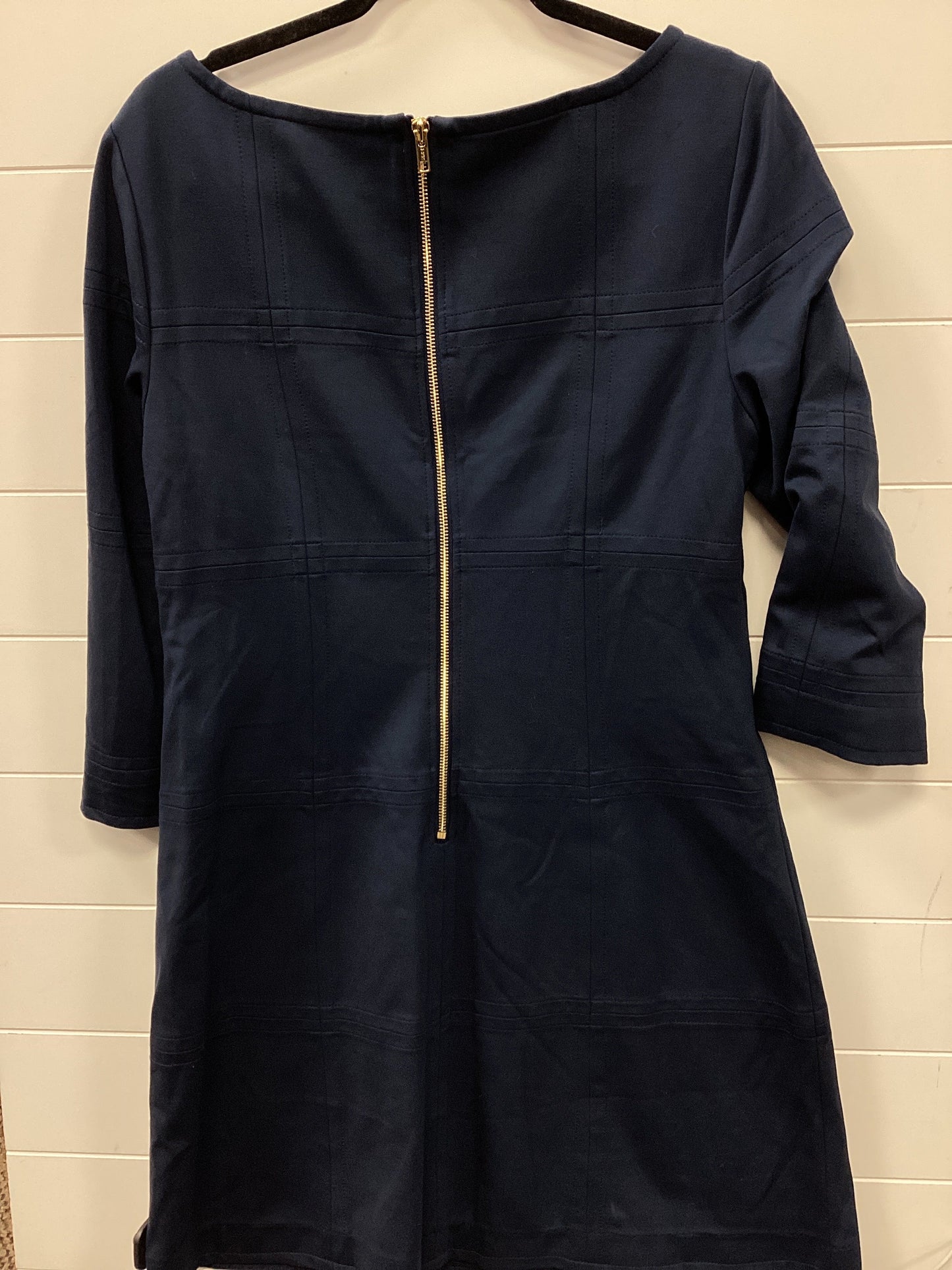 Dress Casual Midi By Elizabeth Mckay In Navy, Size:12