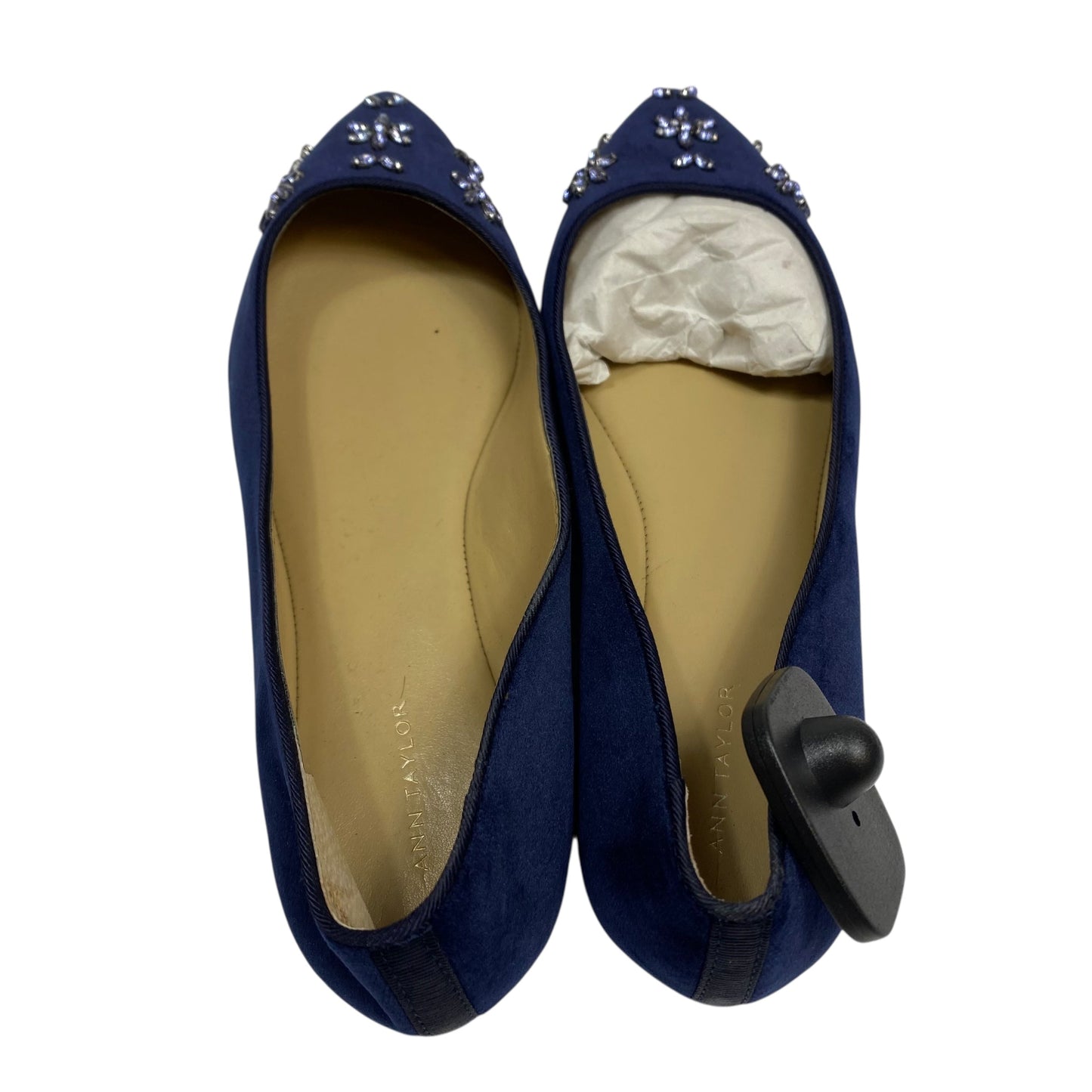 SHOES FLATS by ANN TAYLOR in PURPLE, Size:7.5