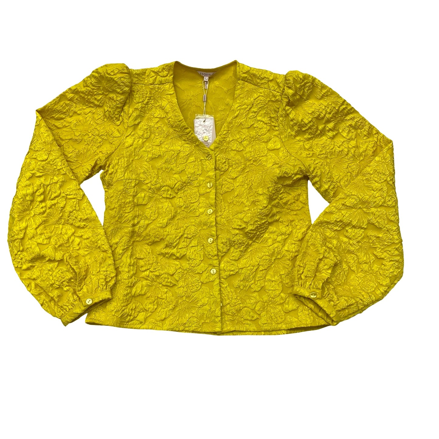 Top Ls By Esqualo In Yellow, Size:8