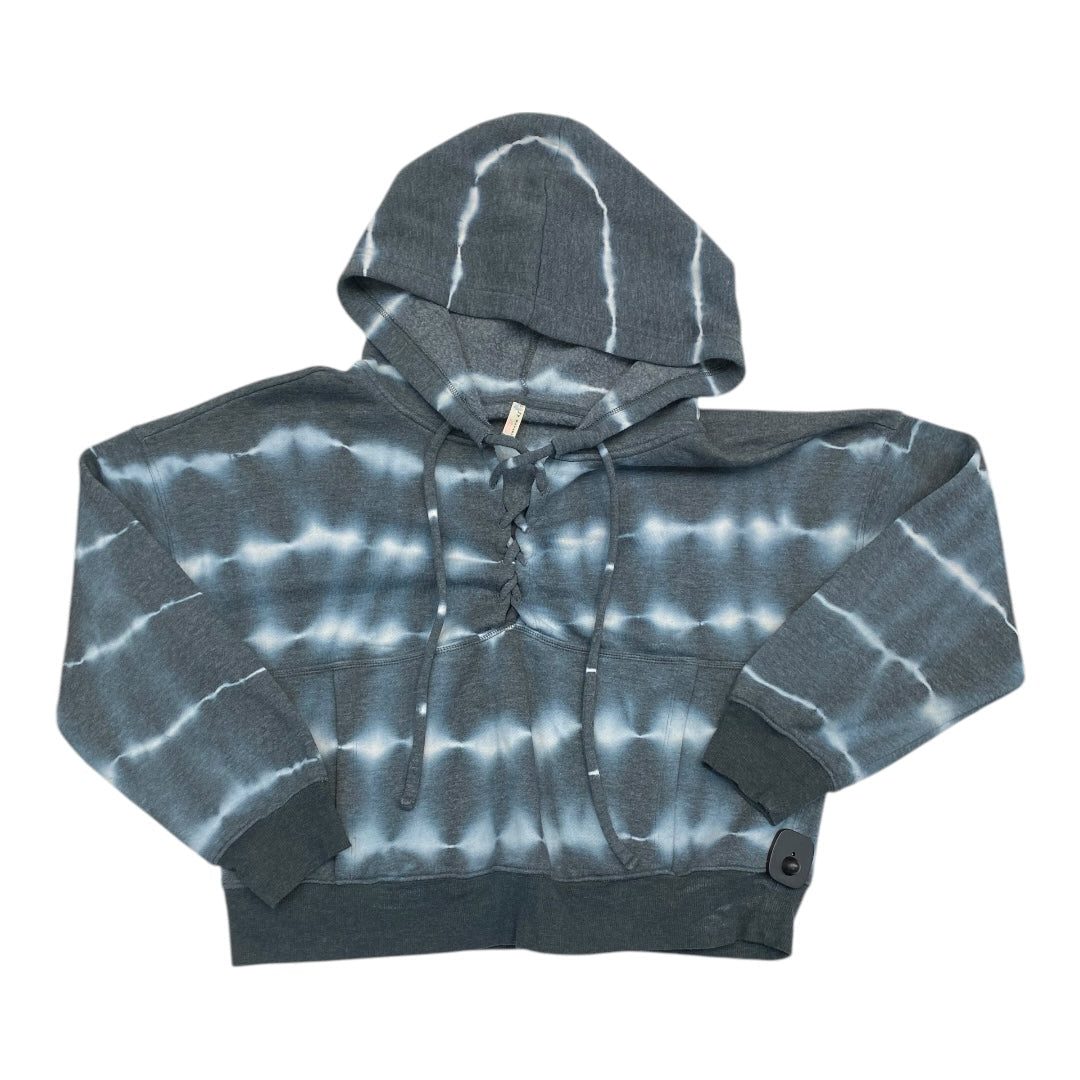 SWEATSHIRT HOODIE by FREE PEOPLE In TIE DYE PRINT, Size: L