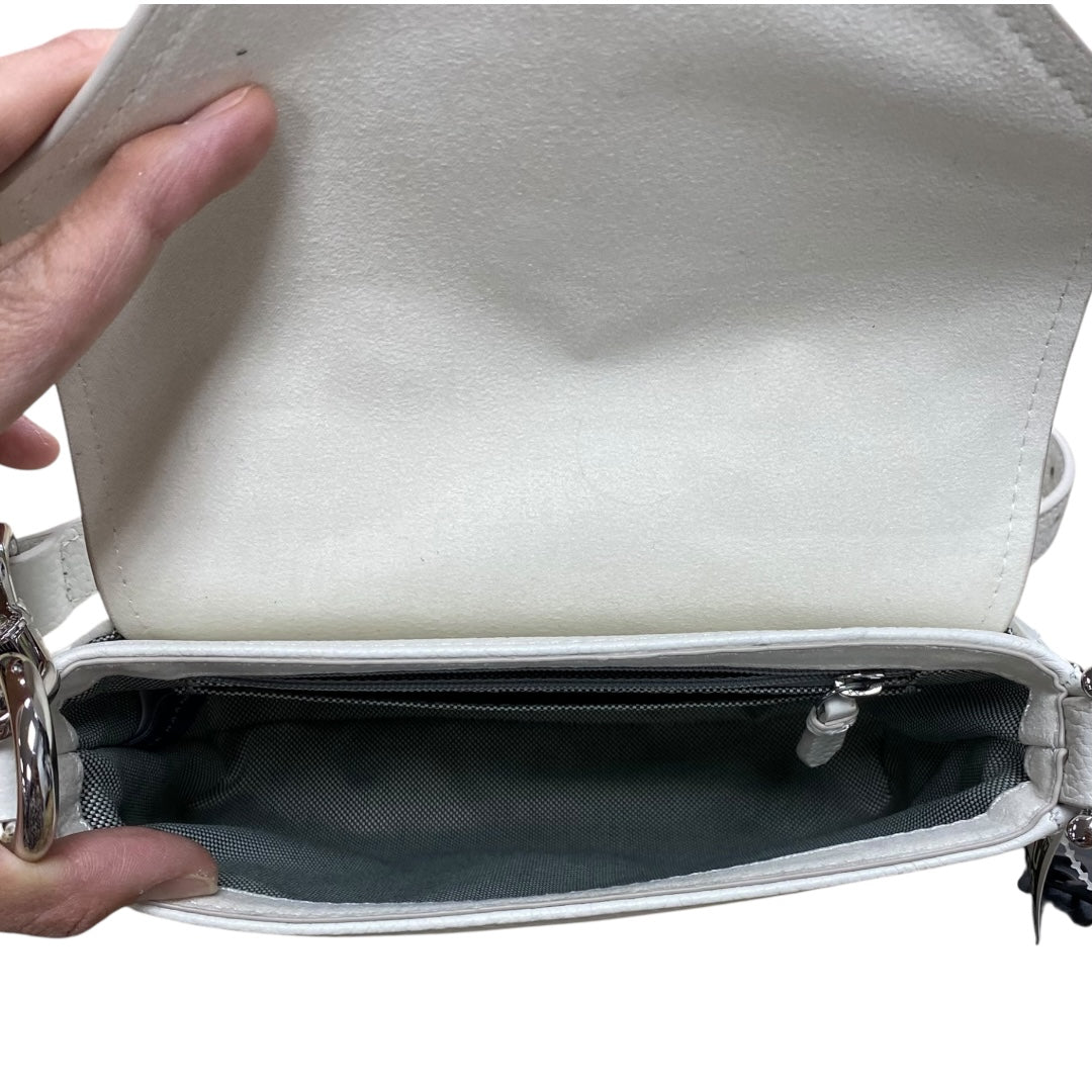Handbag By Cole-Haan In White, Size:Small
