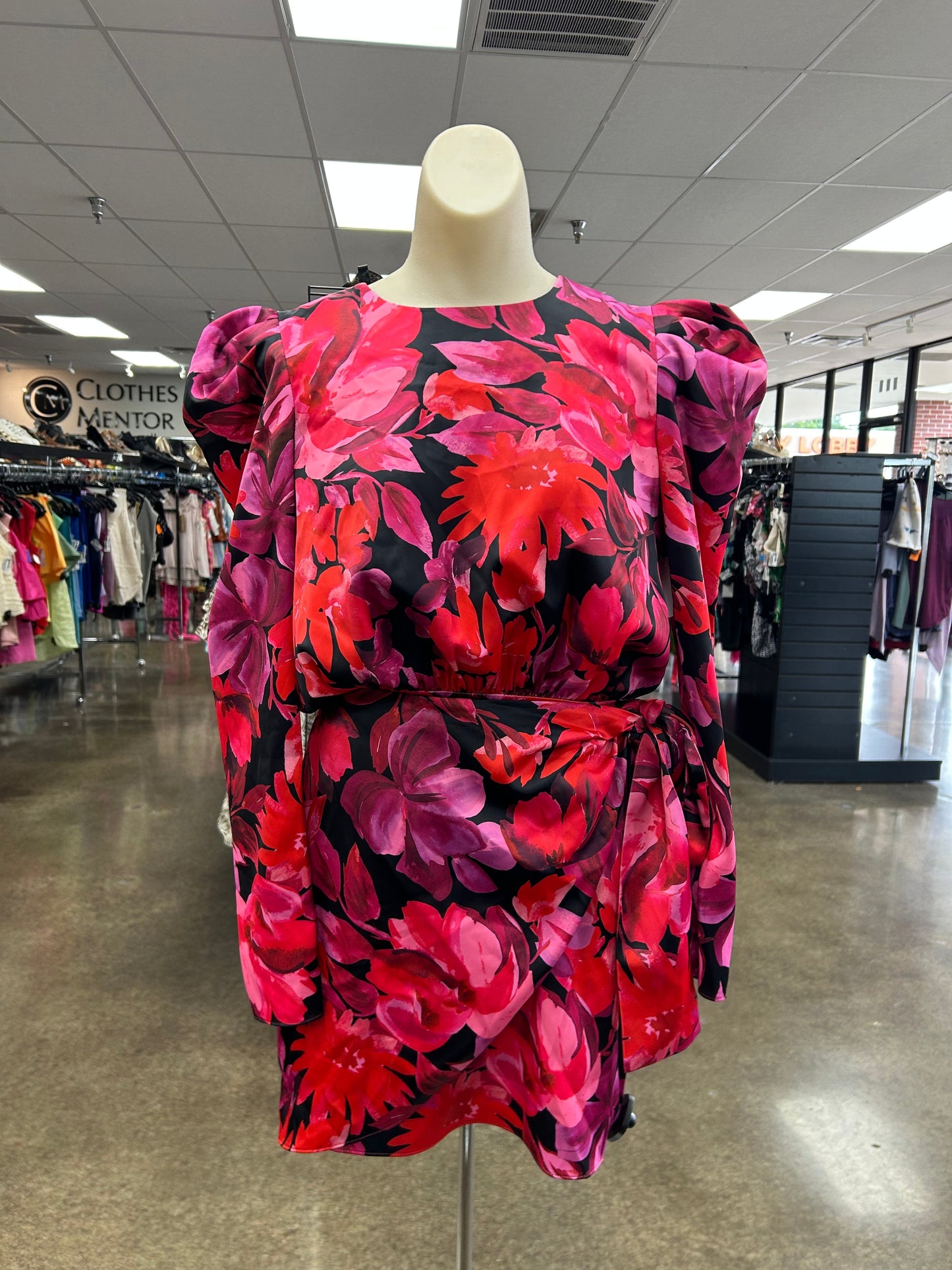 Dress Casual Short By Clothes Mentor In Floral Print, Size:S