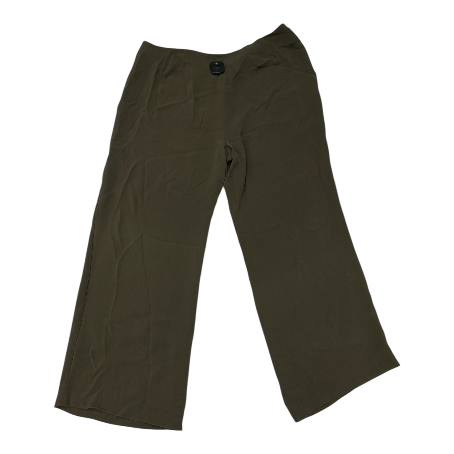 Pants Designer By Eileen Fisher In Green, Size:Xl